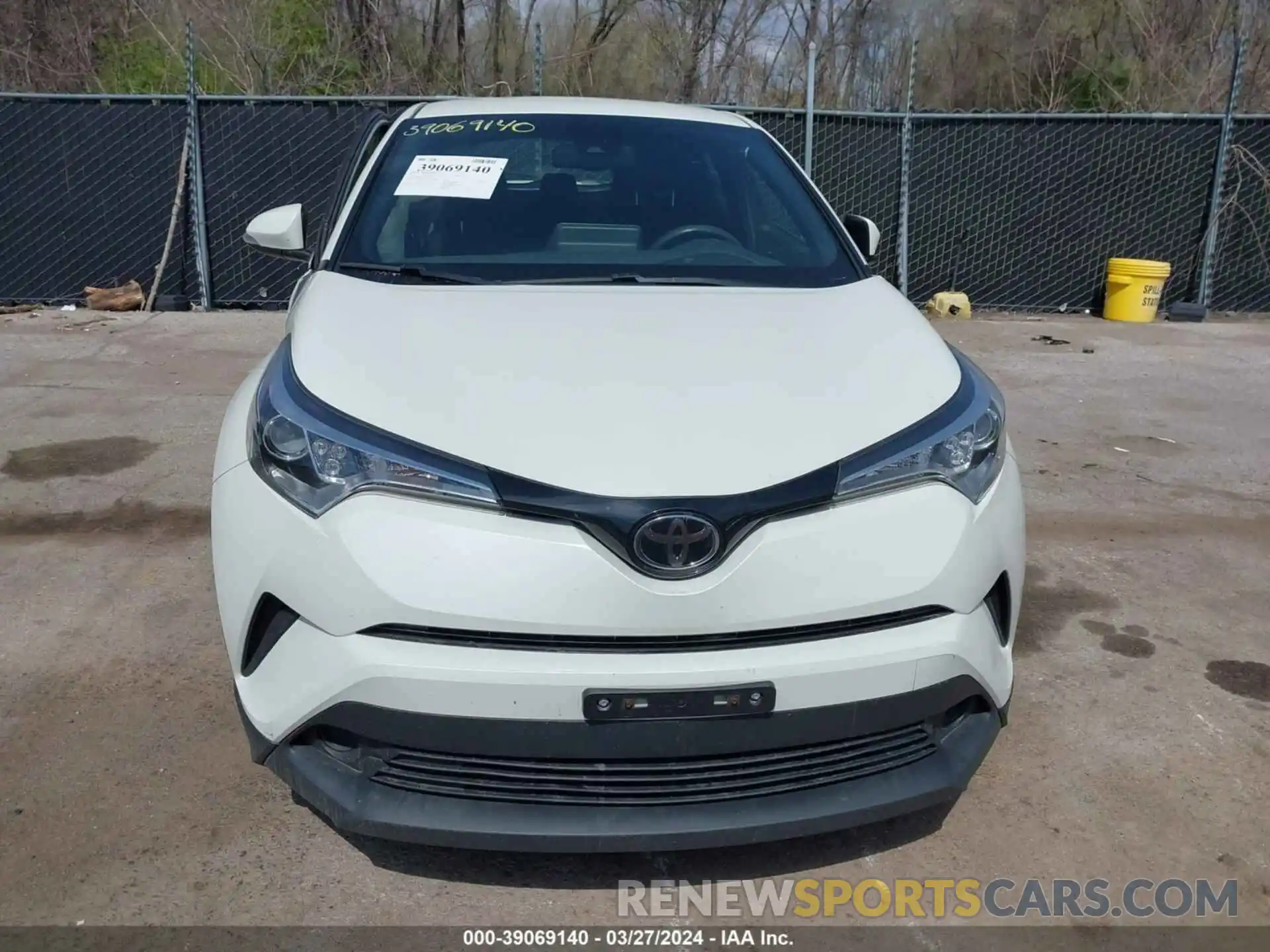 12 Photograph of a damaged car JTNKHMBX9K1020307 TOYOTA C-HR 2019