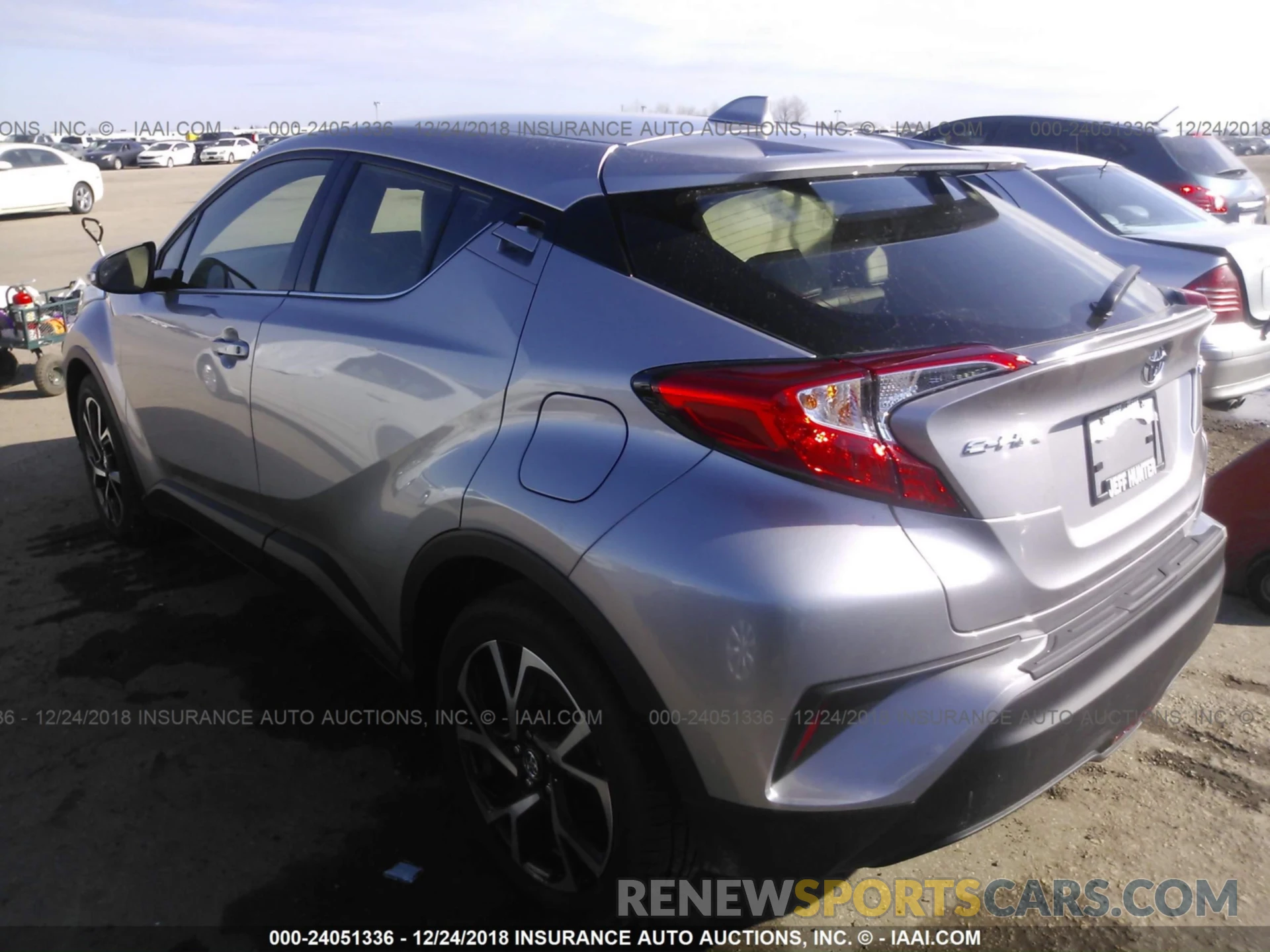 3 Photograph of a damaged car JTNKHMBX9K1020744 TOYOTA C-HR 2019