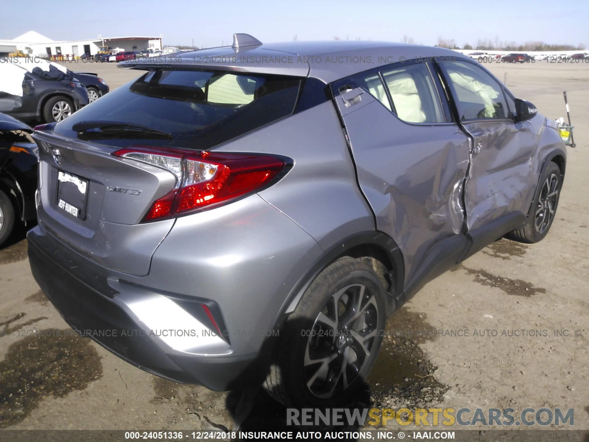 4 Photograph of a damaged car JTNKHMBX9K1020744 TOYOTA C-HR 2019