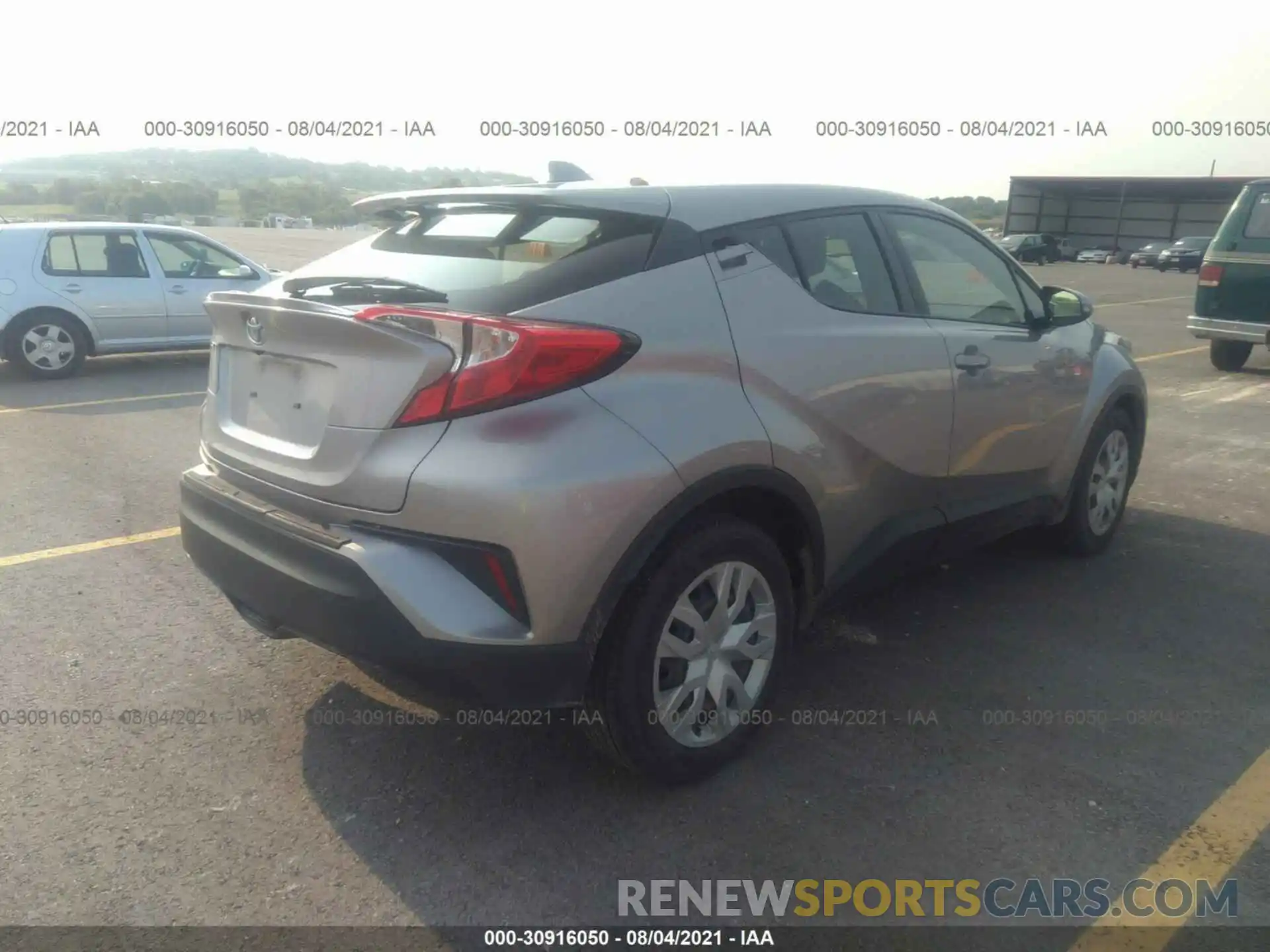 4 Photograph of a damaged car JTNKHMBX9K1022302 TOYOTA C-HR 2019