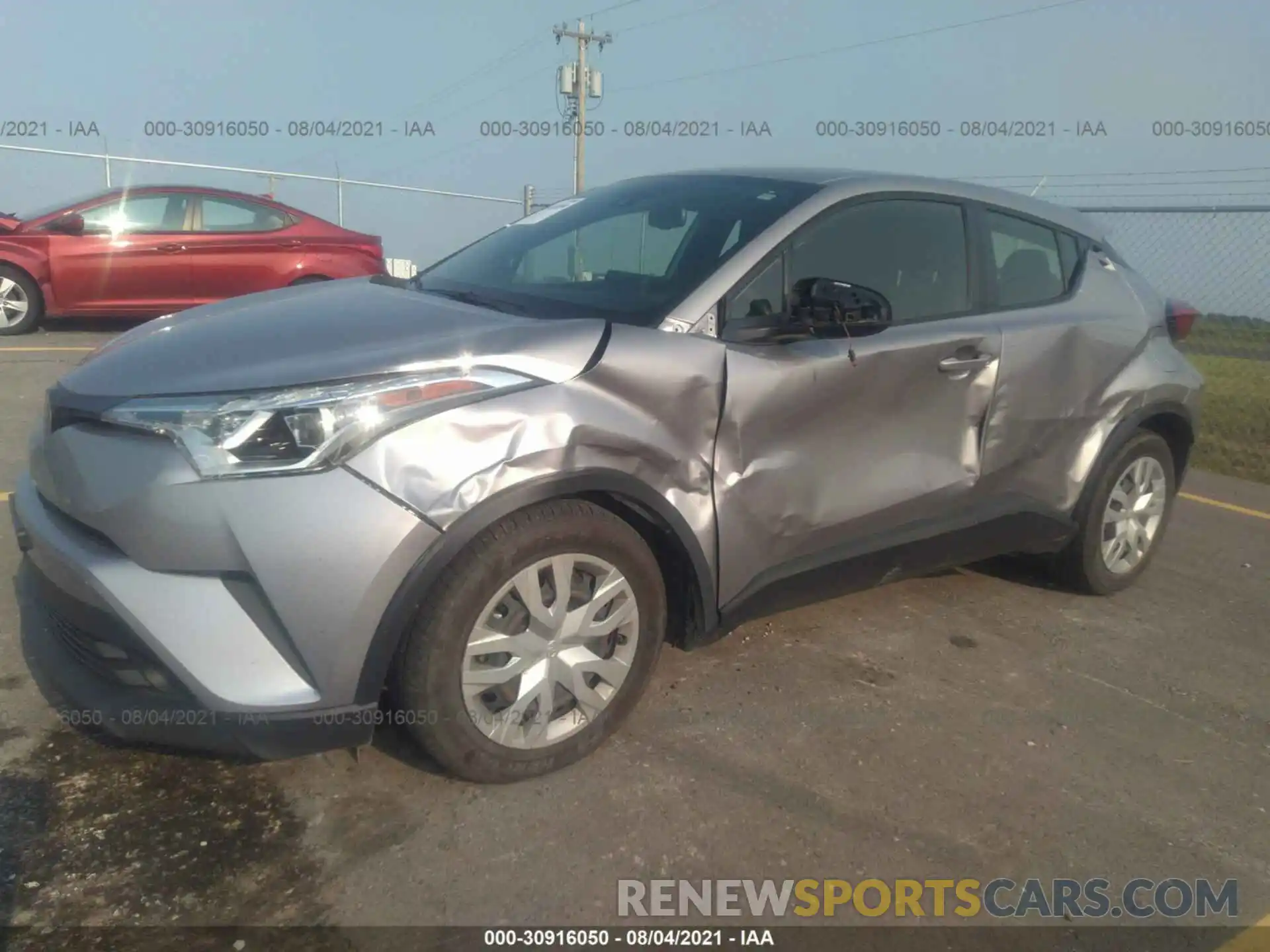 6 Photograph of a damaged car JTNKHMBX9K1022302 TOYOTA C-HR 2019