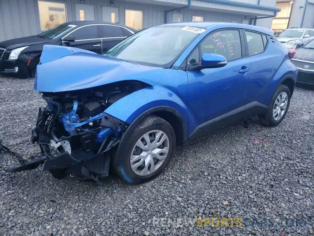 2 Photograph of a damaged car JTNKHMBX9K1023675 TOYOTA C-HR 2019