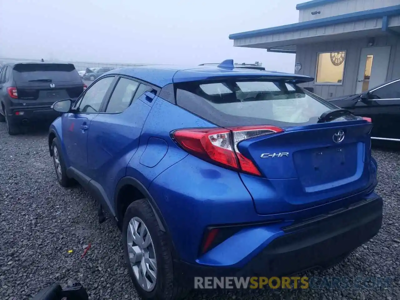 3 Photograph of a damaged car JTNKHMBX9K1023675 TOYOTA C-HR 2019