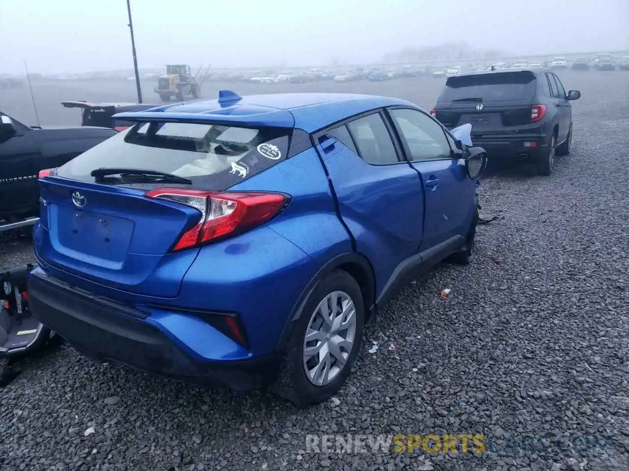 4 Photograph of a damaged car JTNKHMBX9K1023675 TOYOTA C-HR 2019