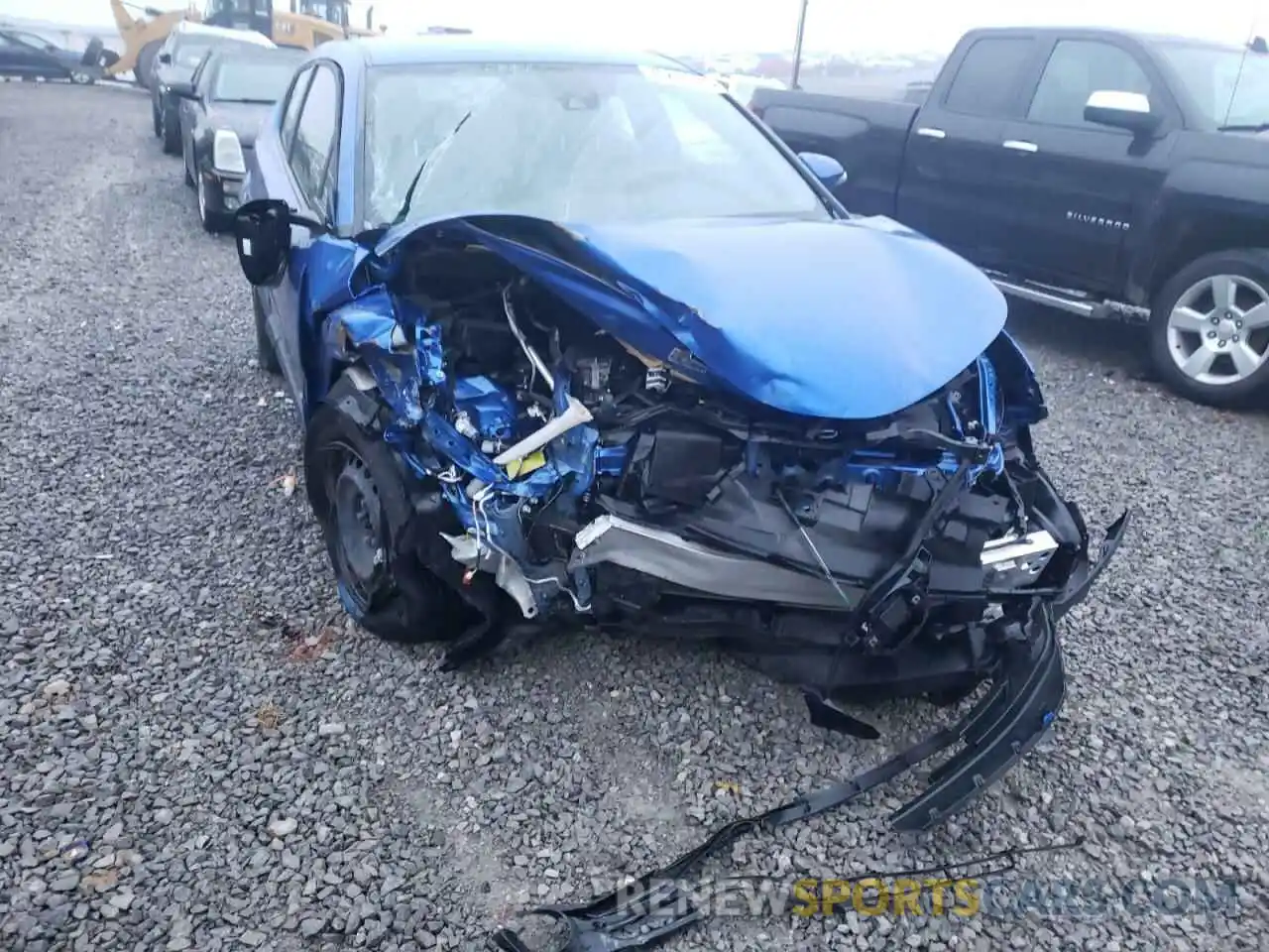 9 Photograph of a damaged car JTNKHMBX9K1023675 TOYOTA C-HR 2019