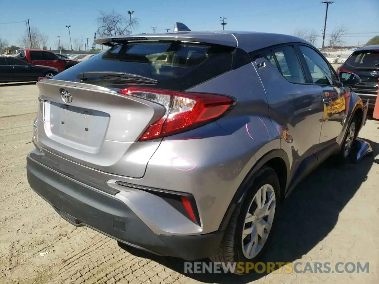 4 Photograph of a damaged car JTNKHMBX9K1024163 TOYOTA C-HR 2019