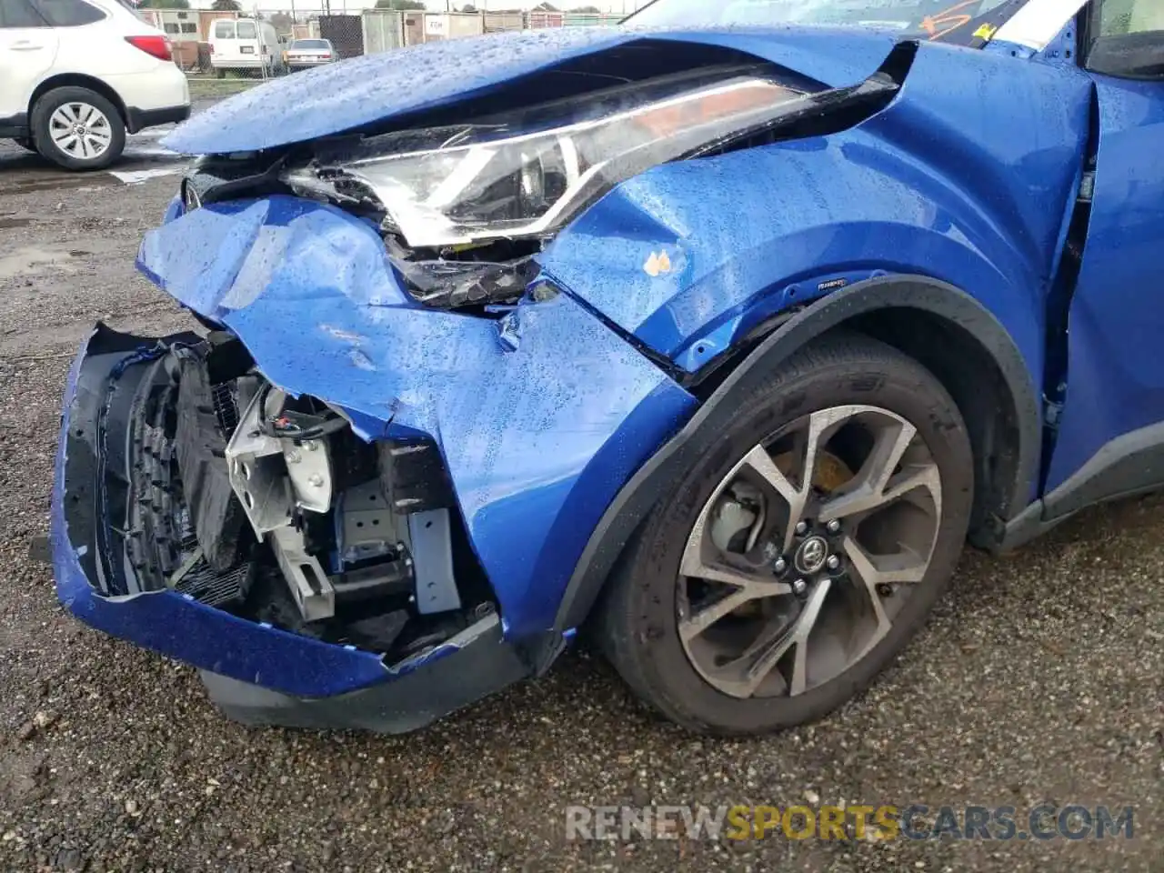 9 Photograph of a damaged car JTNKHMBX9K1024616 TOYOTA C-HR 2019