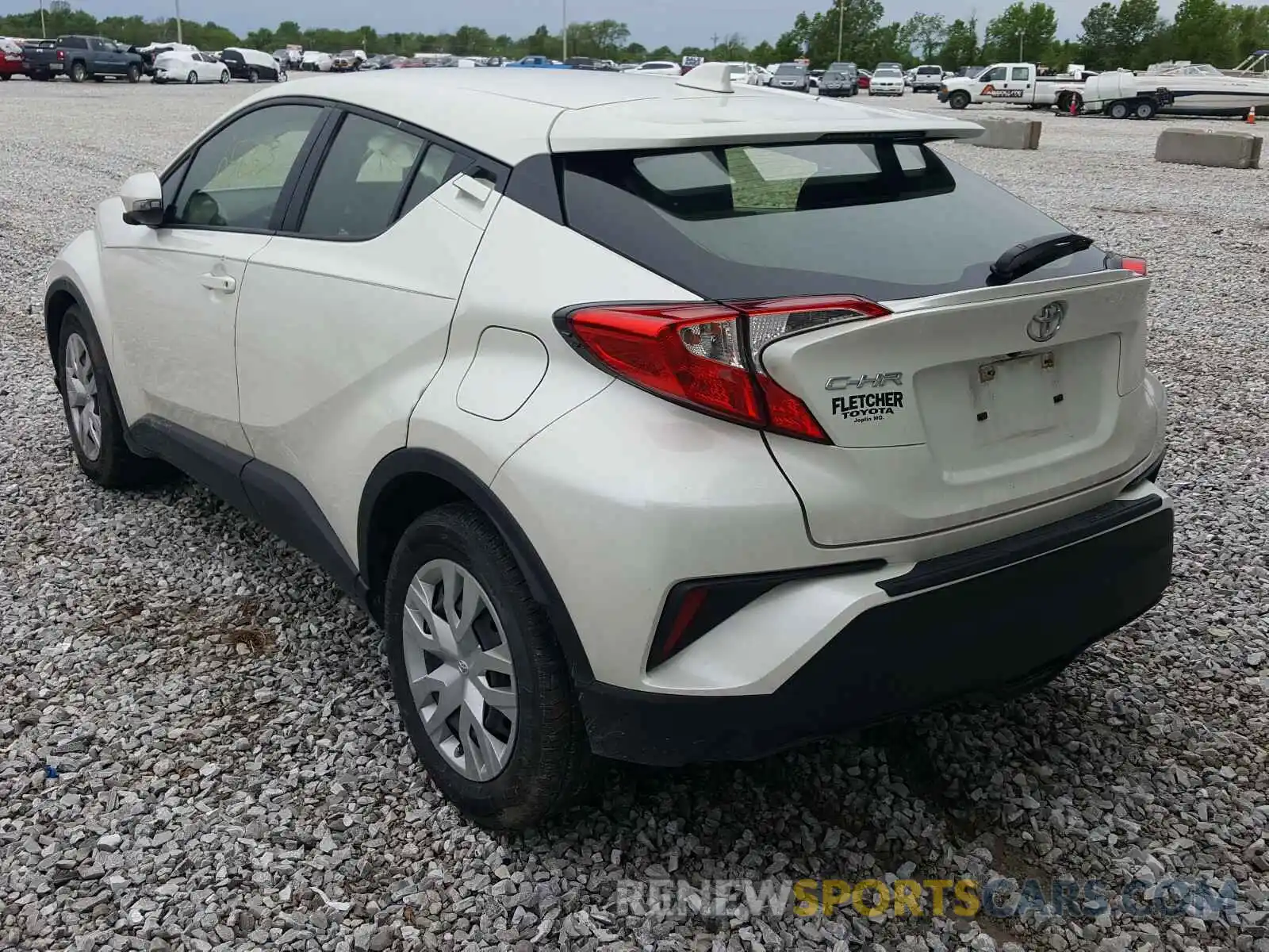 3 Photograph of a damaged car JTNKHMBX9K1026186 TOYOTA C-HR 2019