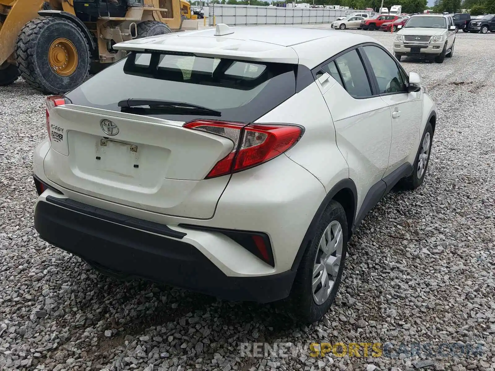 4 Photograph of a damaged car JTNKHMBX9K1026186 TOYOTA C-HR 2019