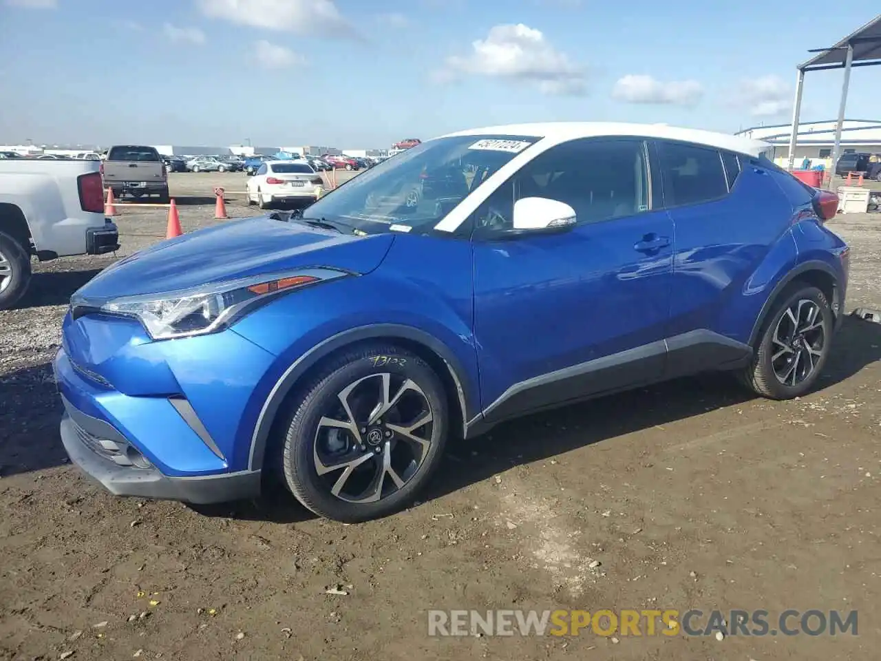 1 Photograph of a damaged car JTNKHMBX9K1026379 TOYOTA C-HR 2019