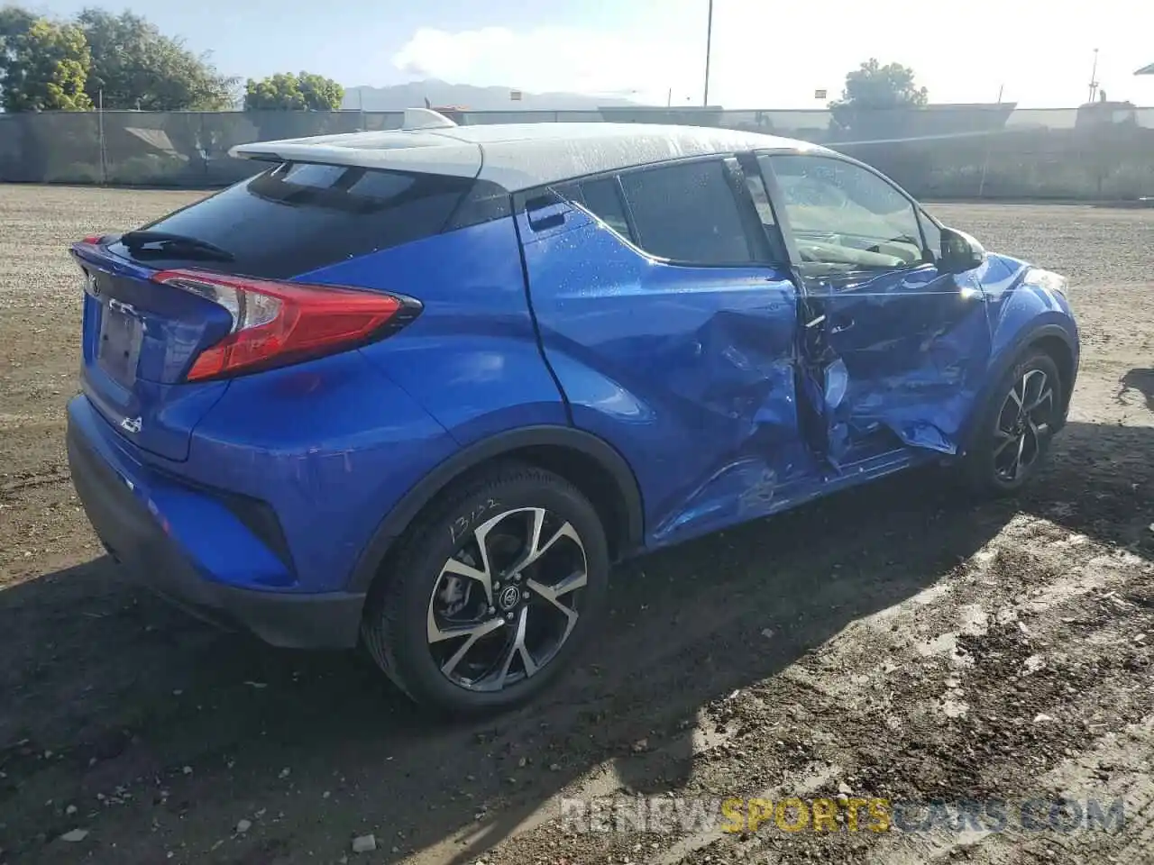 3 Photograph of a damaged car JTNKHMBX9K1026379 TOYOTA C-HR 2019