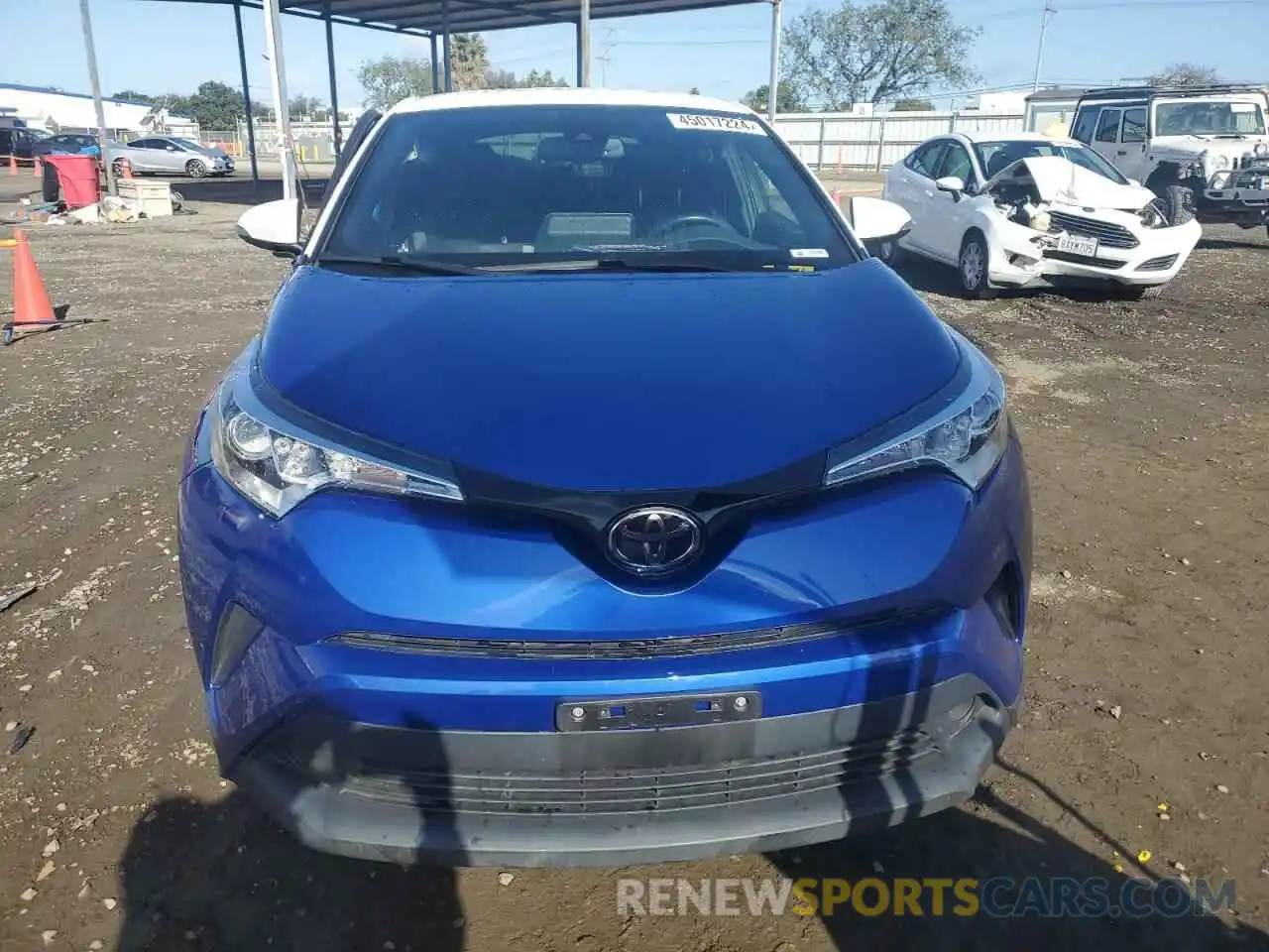 5 Photograph of a damaged car JTNKHMBX9K1026379 TOYOTA C-HR 2019