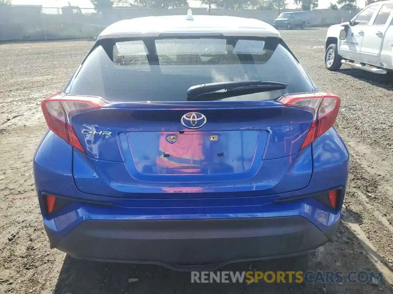 6 Photograph of a damaged car JTNKHMBX9K1026379 TOYOTA C-HR 2019