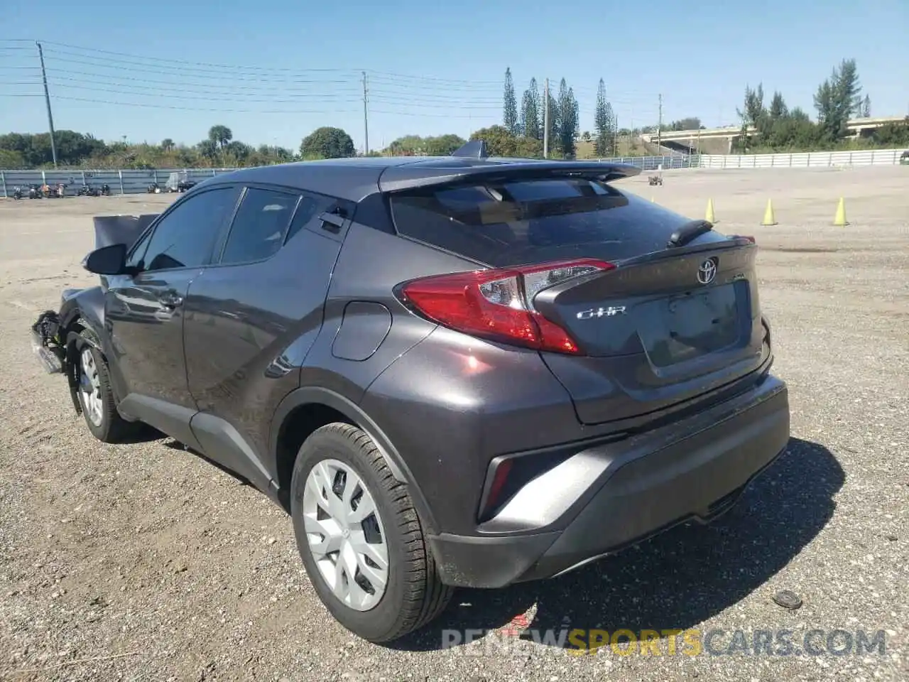 3 Photograph of a damaged car JTNKHMBX9K1026897 TOYOTA C-HR 2019