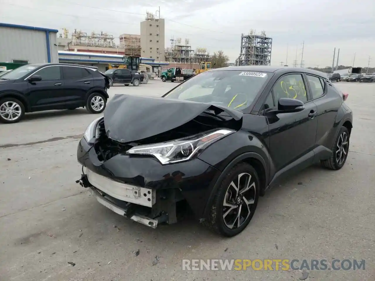 2 Фотография поврежденного автомобиля JTNKHMBX9K1026933 TOYOTA C-HR 2019