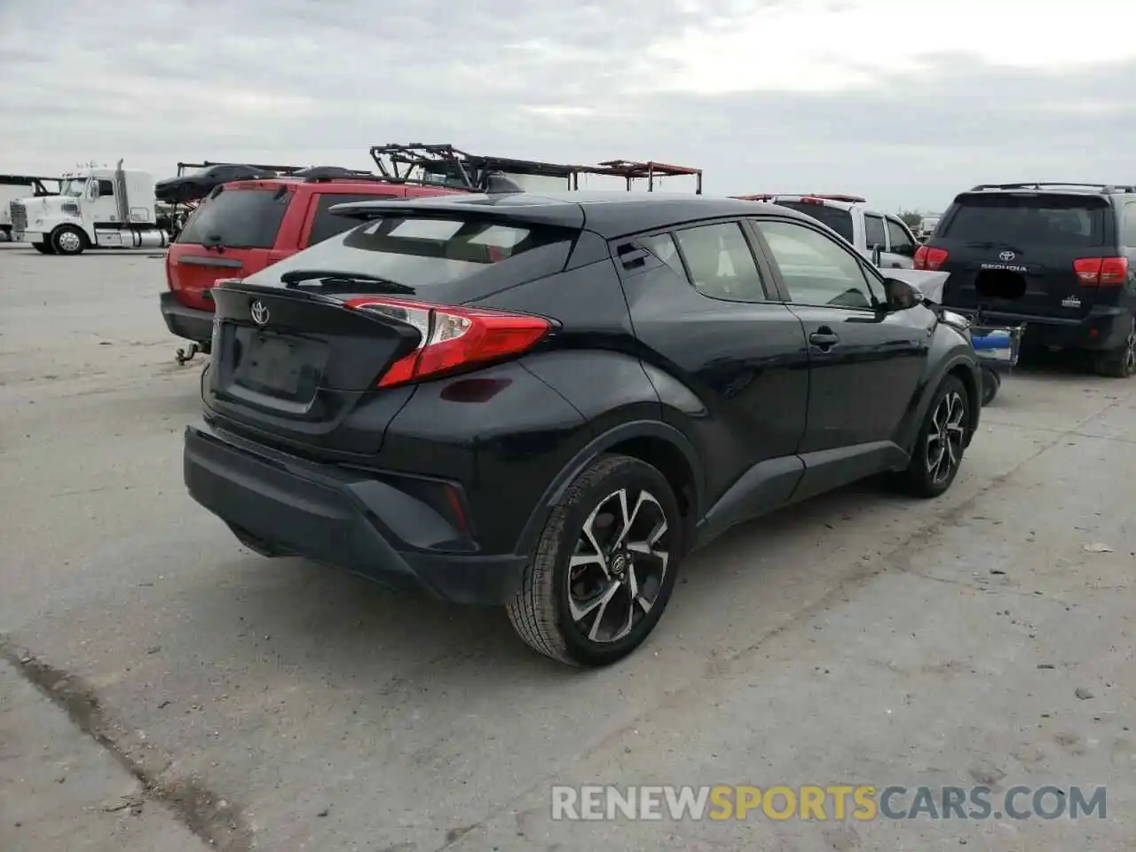 4 Photograph of a damaged car JTNKHMBX9K1026933 TOYOTA C-HR 2019