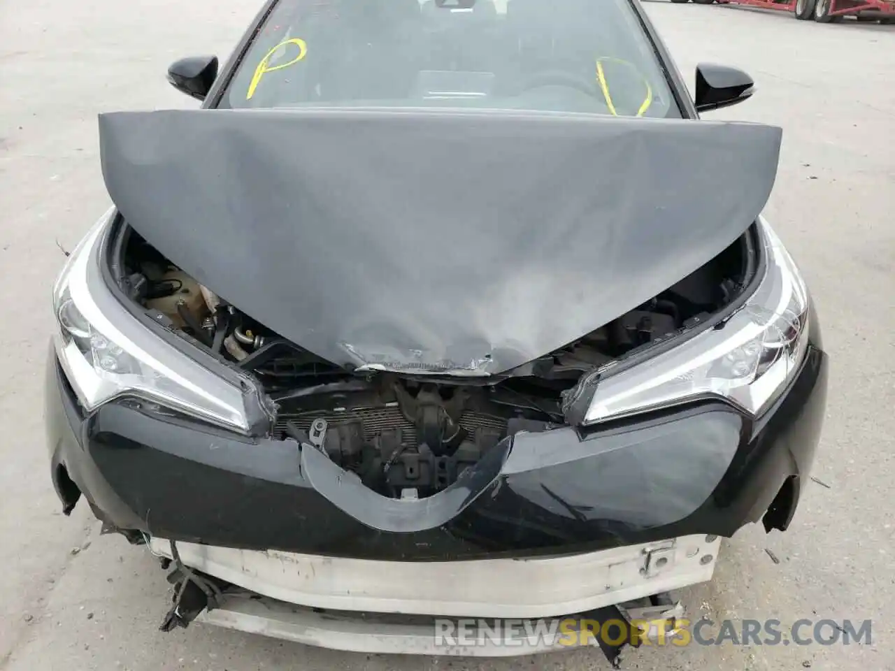 7 Photograph of a damaged car JTNKHMBX9K1026933 TOYOTA C-HR 2019