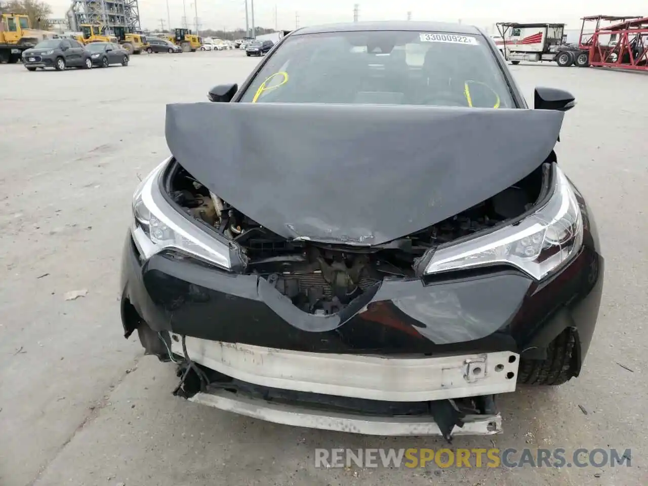 9 Photograph of a damaged car JTNKHMBX9K1026933 TOYOTA C-HR 2019