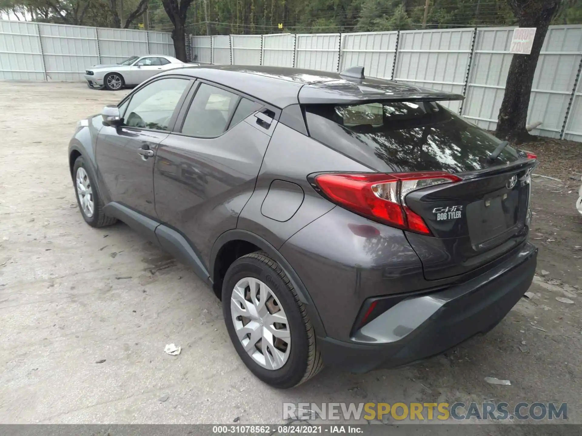 3 Photograph of a damaged car JTNKHMBX9K1027953 TOYOTA C-HR 2019