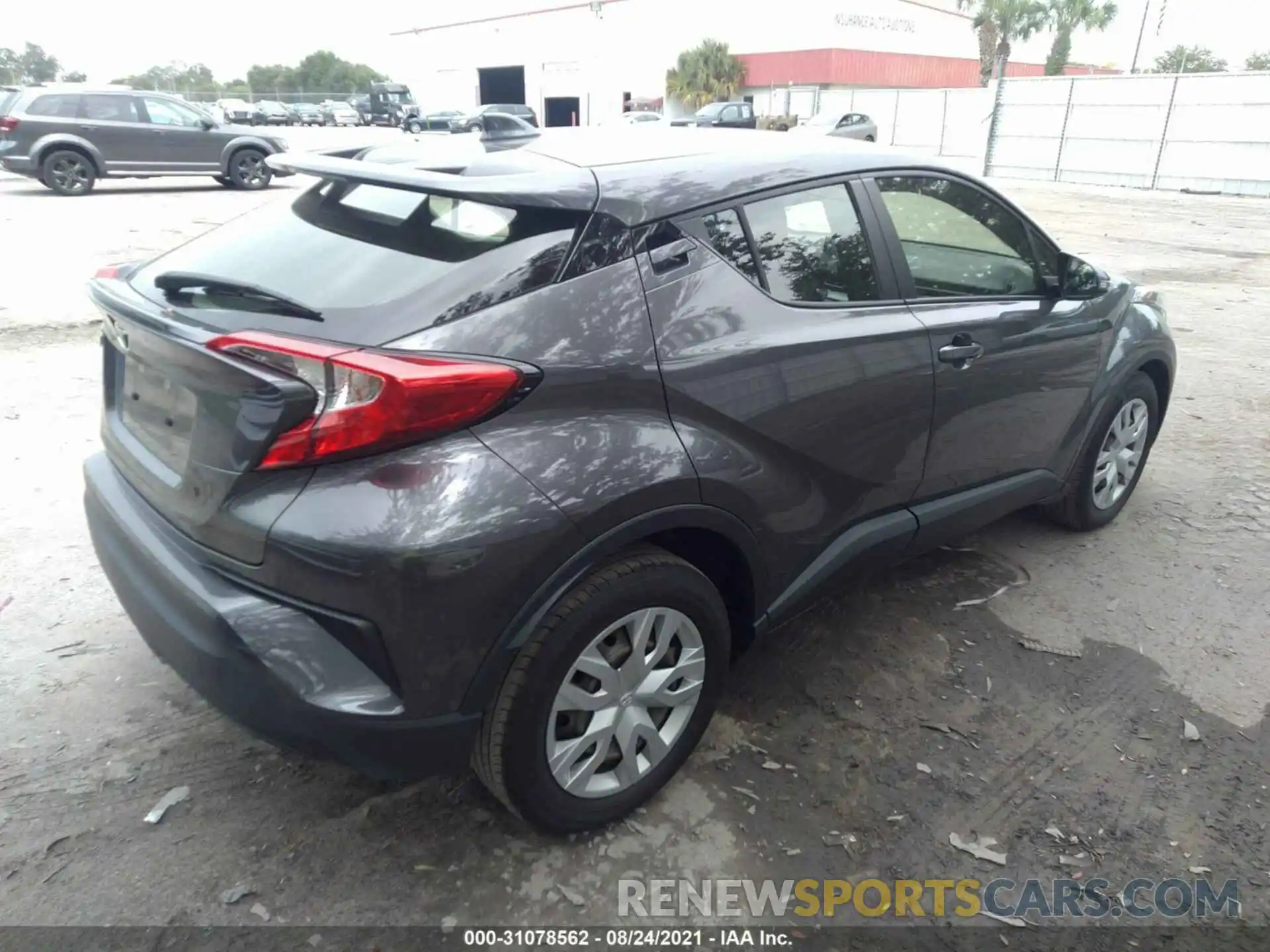 4 Photograph of a damaged car JTNKHMBX9K1027953 TOYOTA C-HR 2019