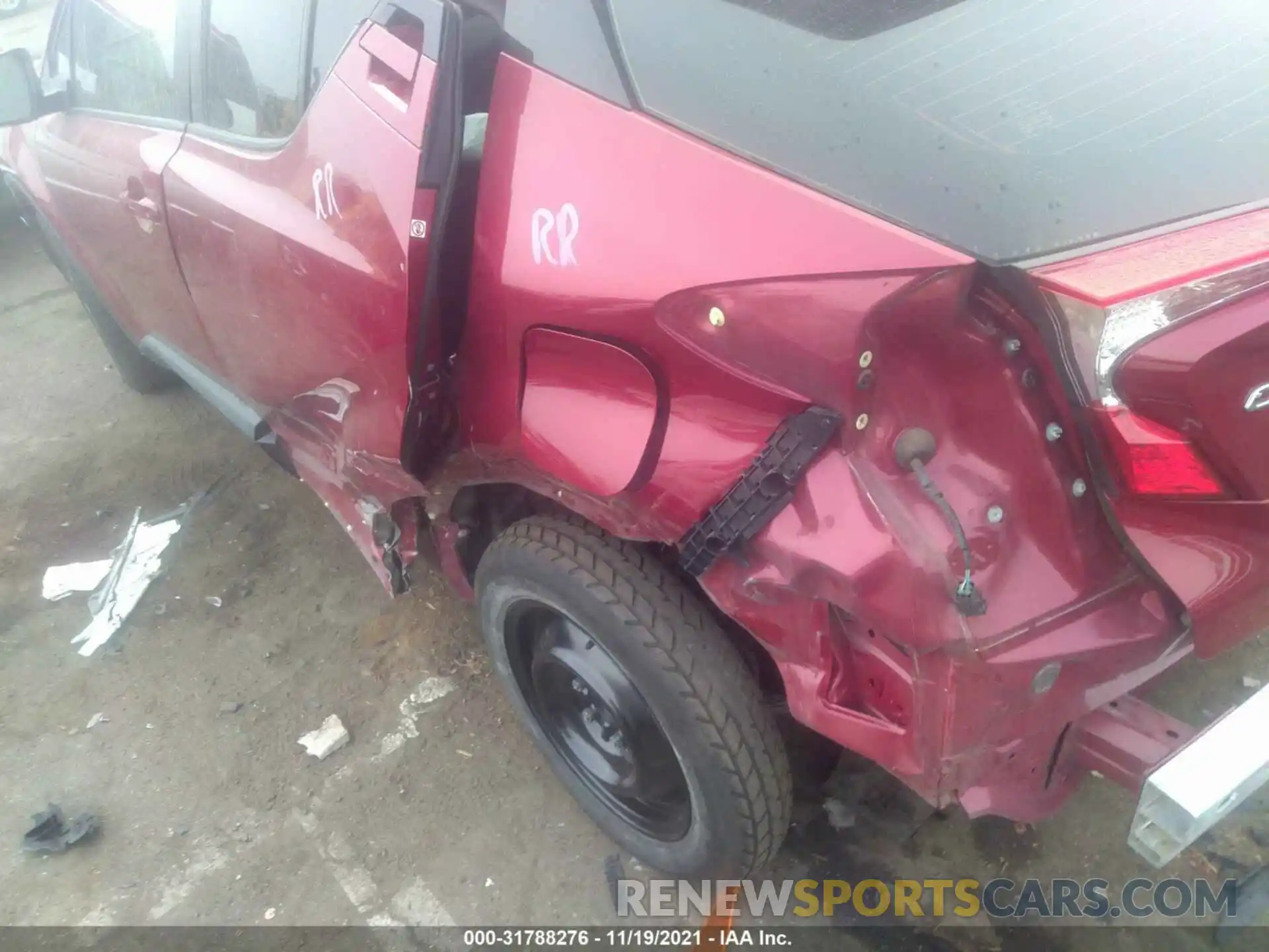 6 Photograph of a damaged car JTNKHMBX9K1028116 TOYOTA C-HR 2019