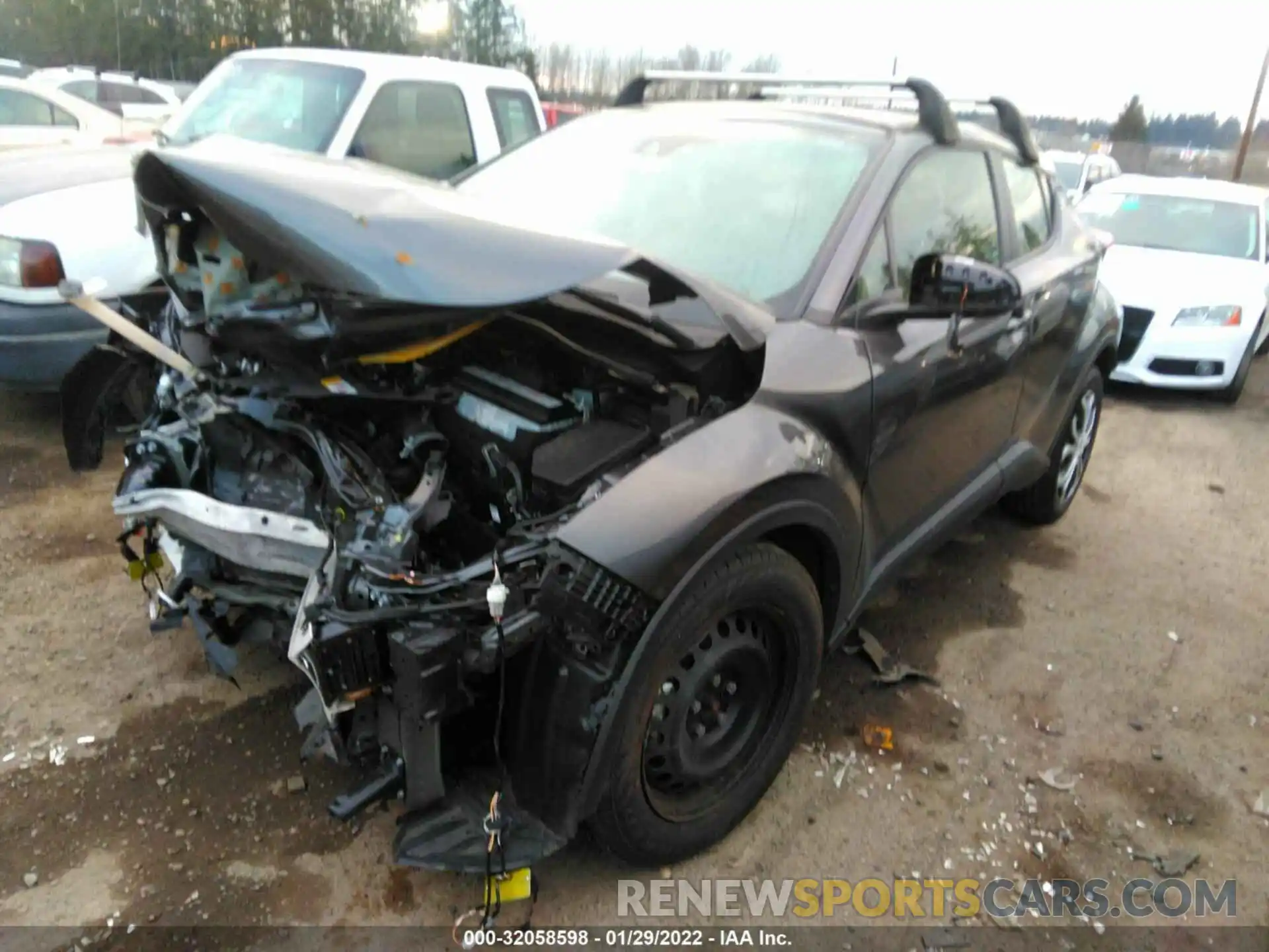 2 Photograph of a damaged car JTNKHMBX9K1028259 TOYOTA C-HR 2019