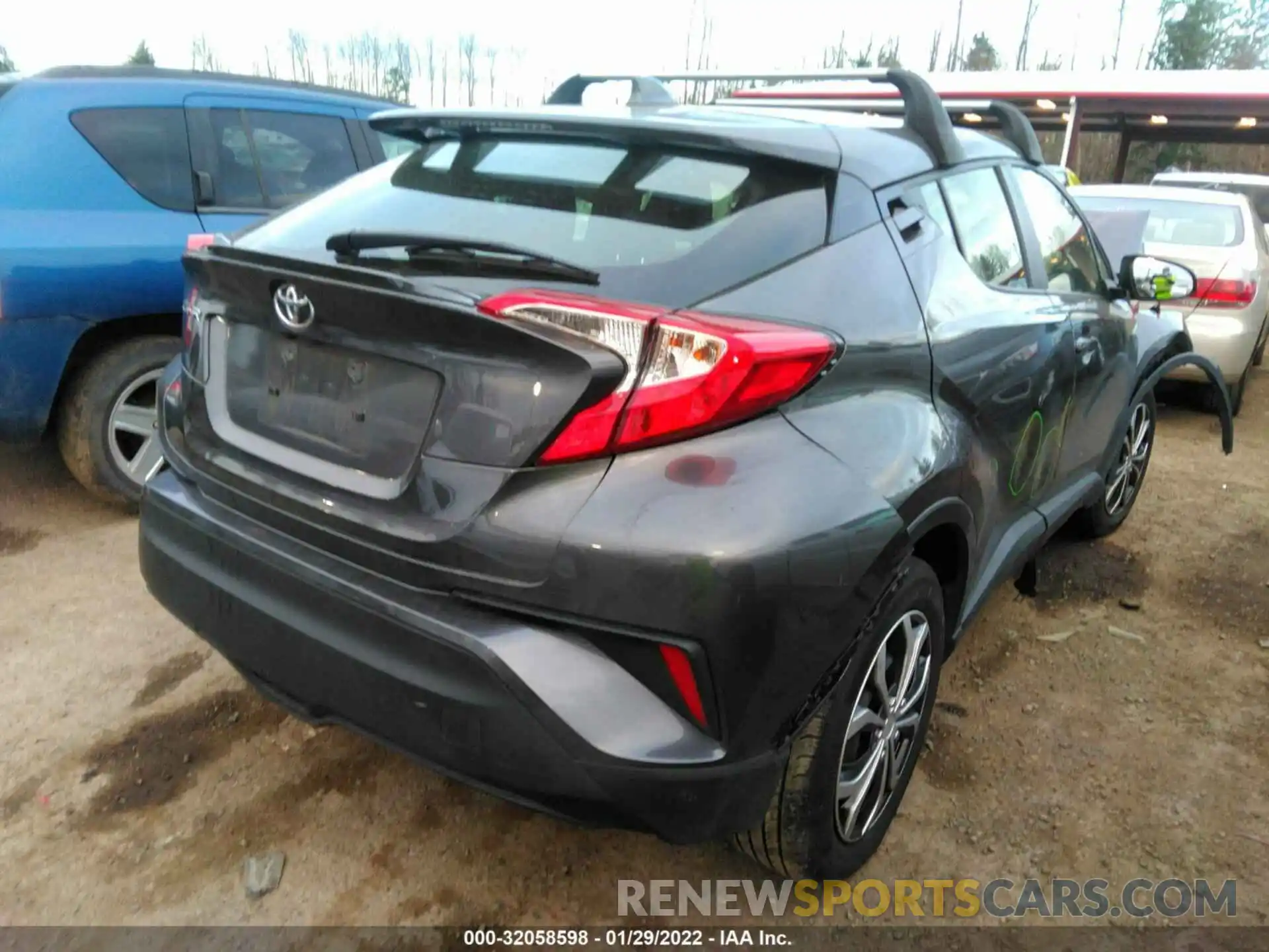 4 Photograph of a damaged car JTNKHMBX9K1028259 TOYOTA C-HR 2019