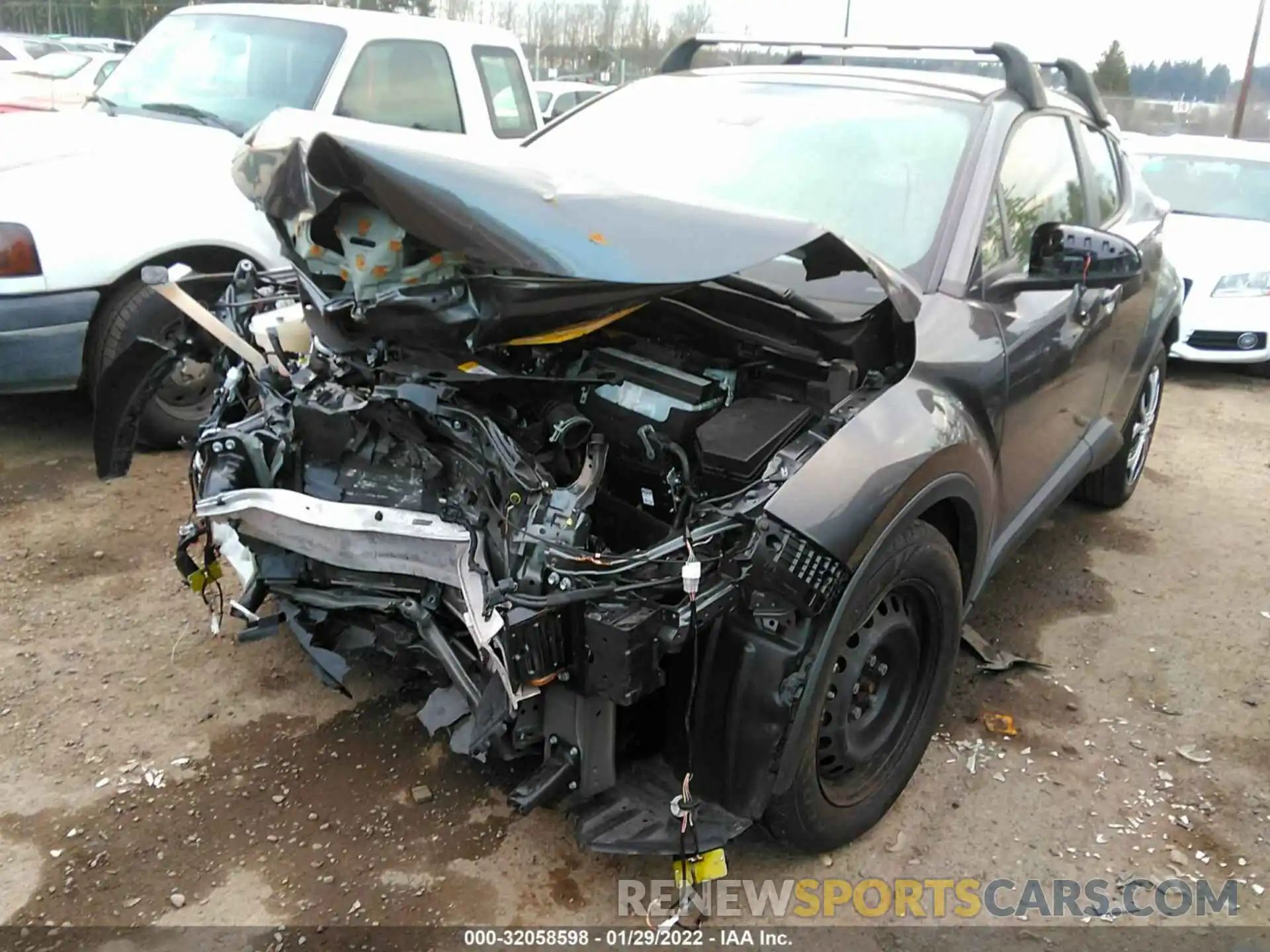 6 Photograph of a damaged car JTNKHMBX9K1028259 TOYOTA C-HR 2019