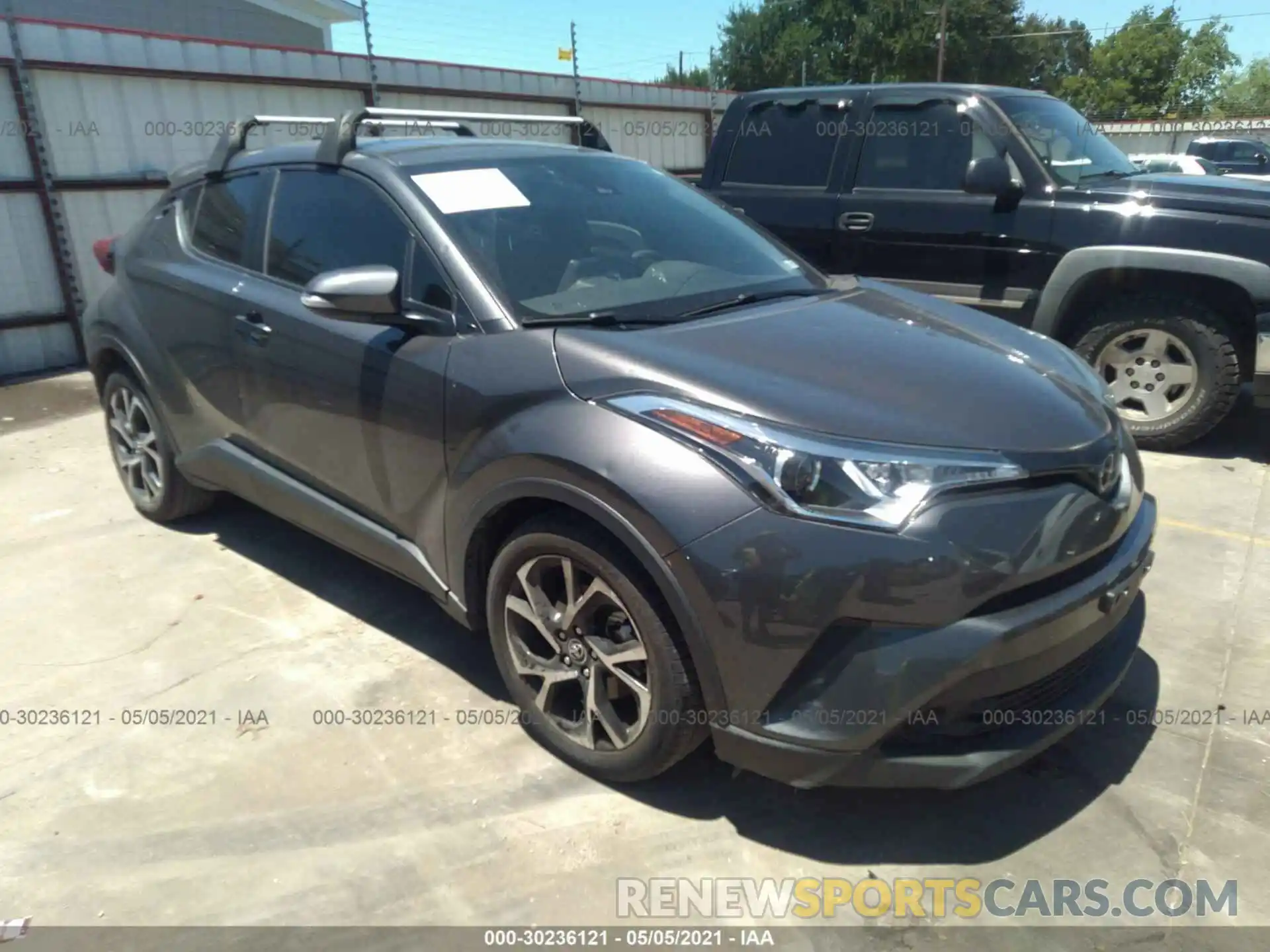 1 Photograph of a damaged car JTNKHMBX9K1030772 TOYOTA C-HR 2019