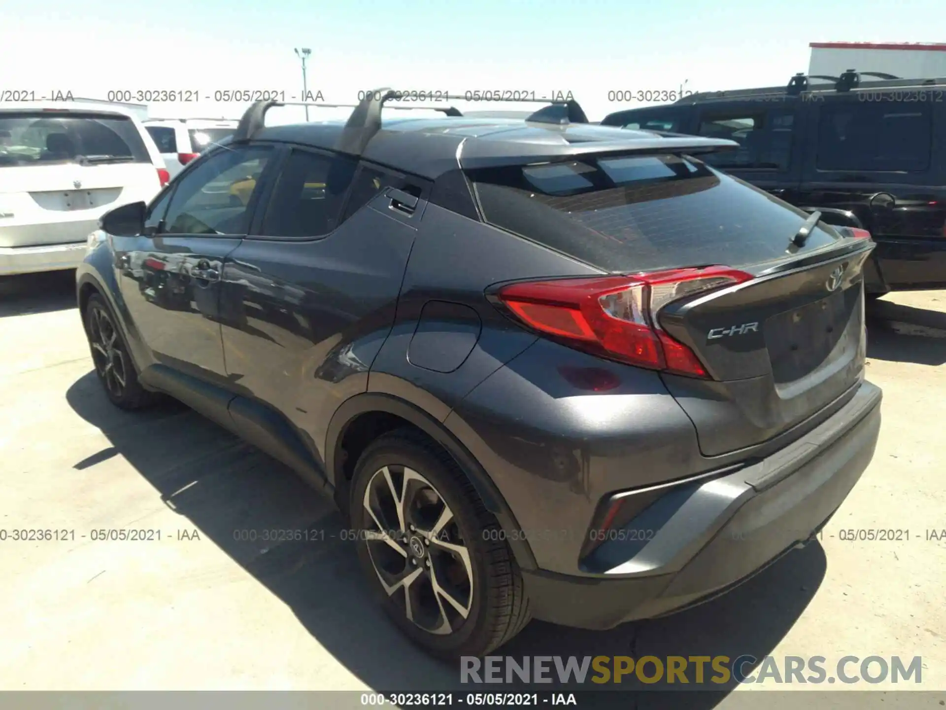 3 Photograph of a damaged car JTNKHMBX9K1030772 TOYOTA C-HR 2019