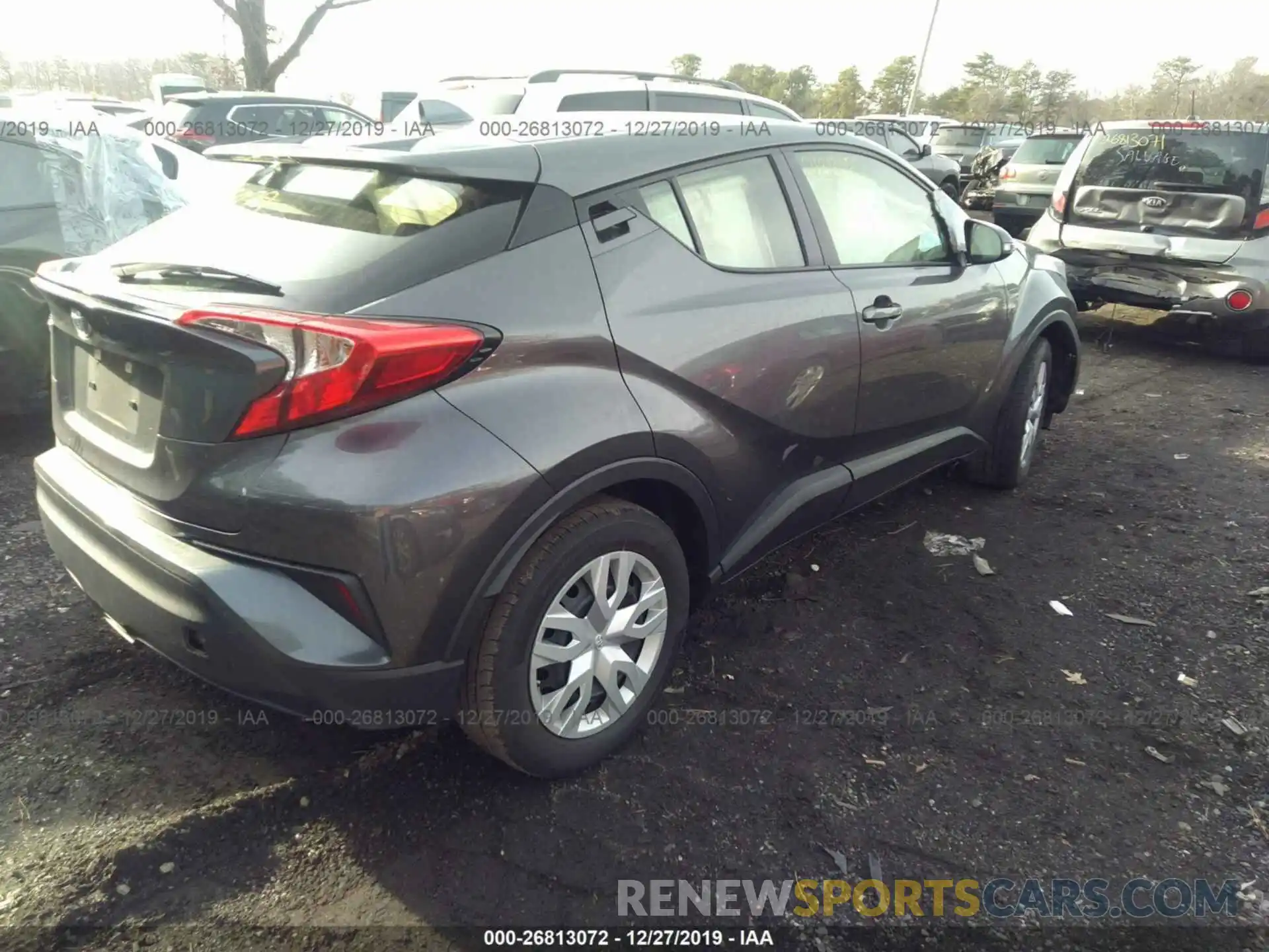 4 Photograph of a damaged car JTNKHMBX9K1033106 TOYOTA C-HR 2019