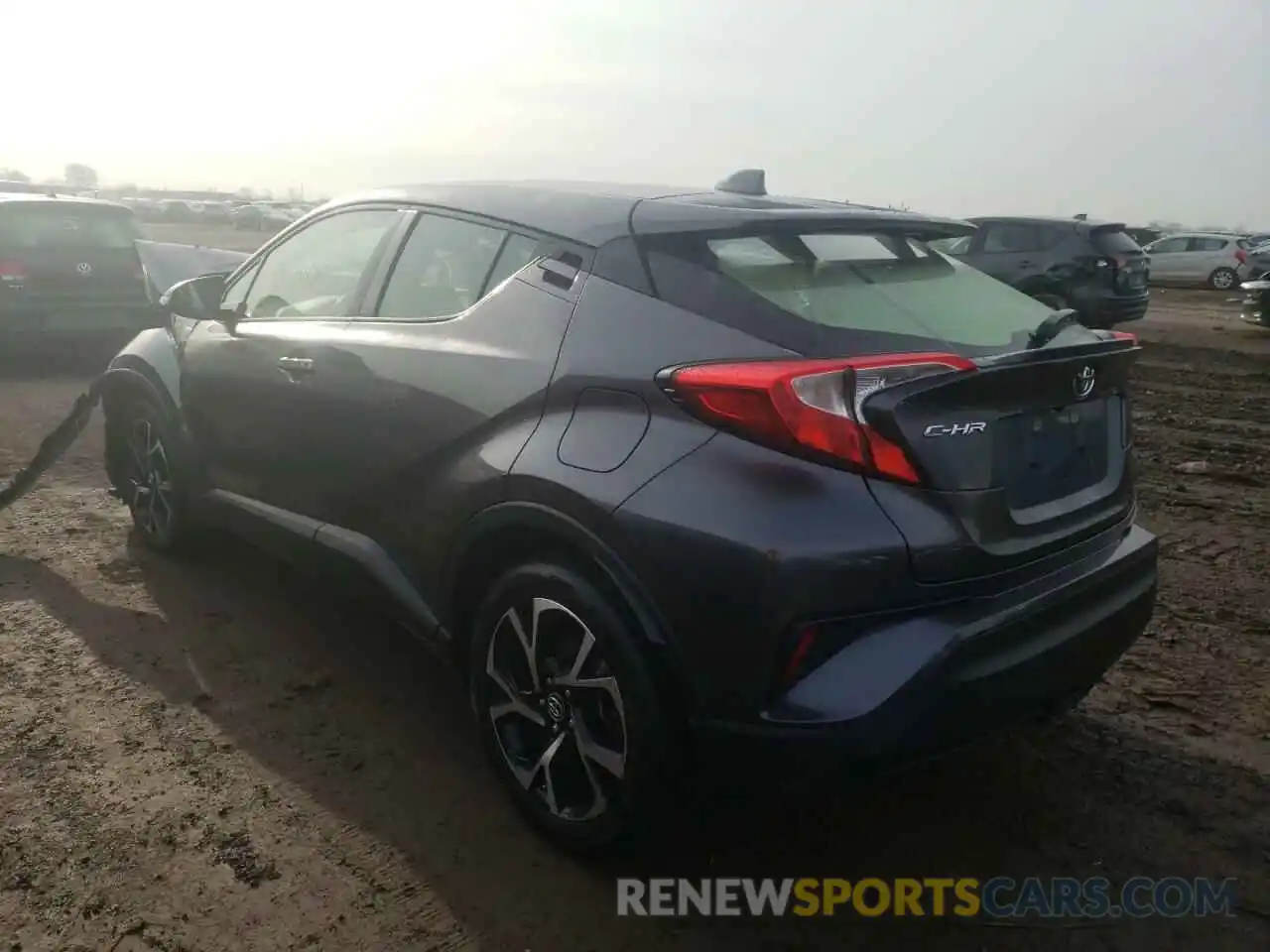 3 Photograph of a damaged car JTNKHMBX9K1033204 TOYOTA C-HR 2019