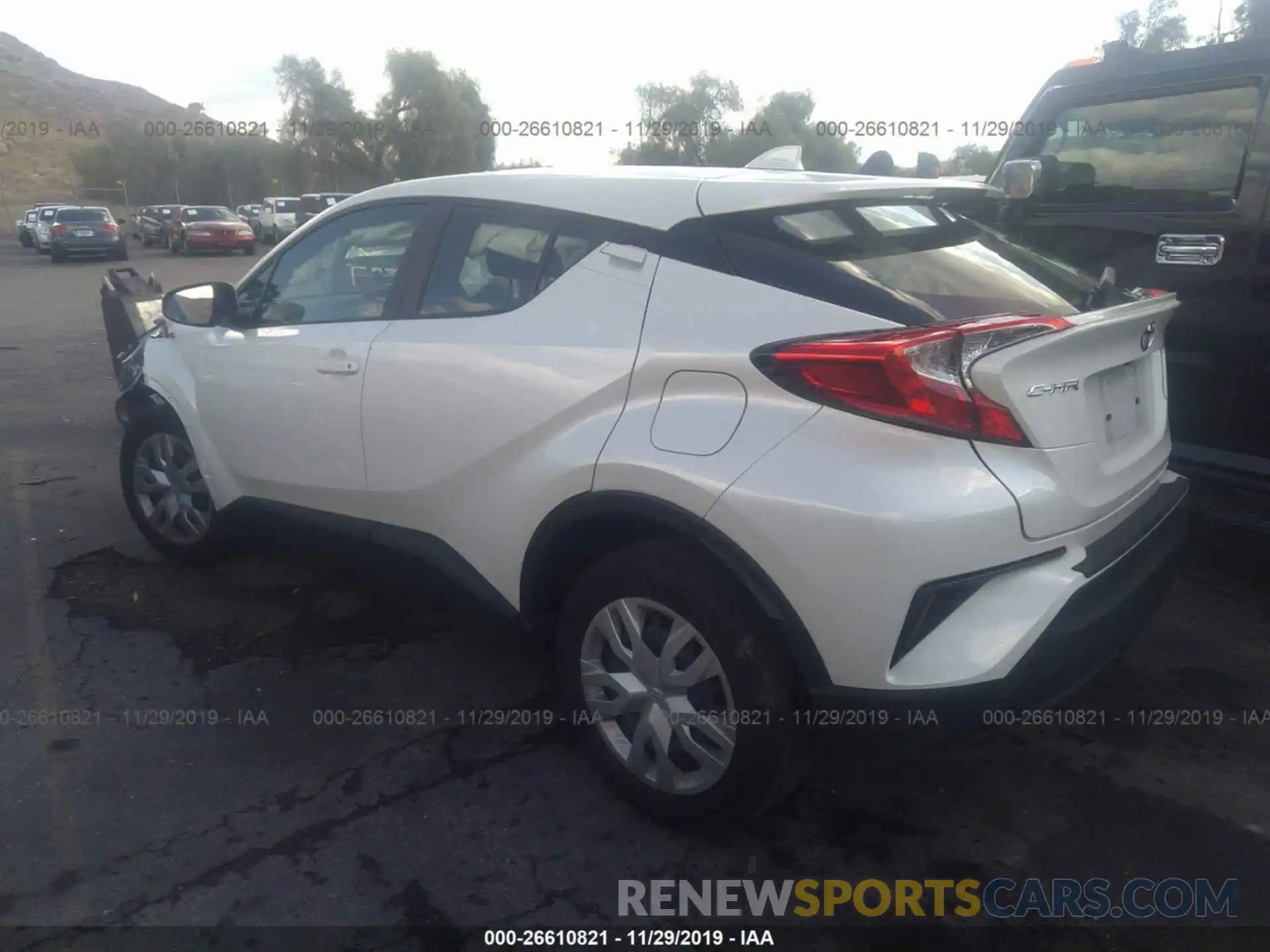 3 Photograph of a damaged car JTNKHMBX9K1033512 TOYOTA C-HR 2019