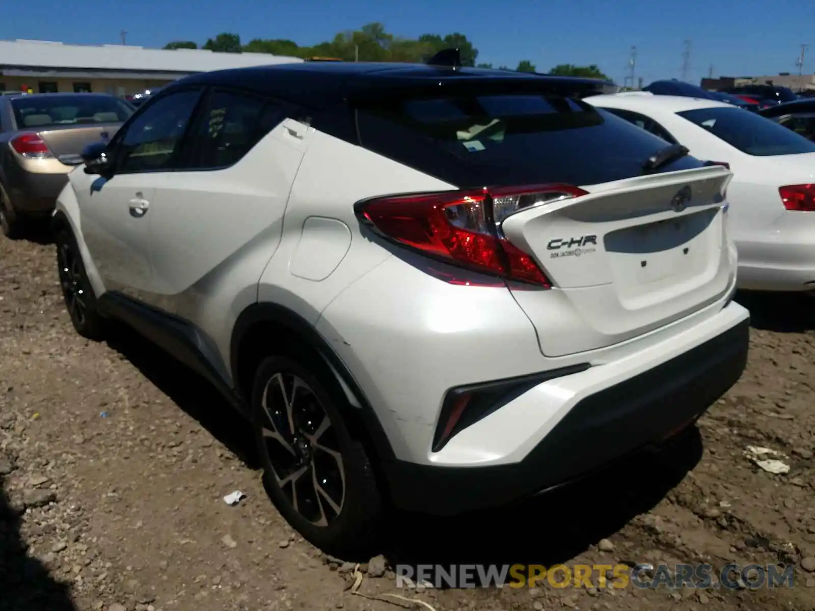 3 Photograph of a damaged car JTNKHMBX9K1034546 TOYOTA C-HR 2019