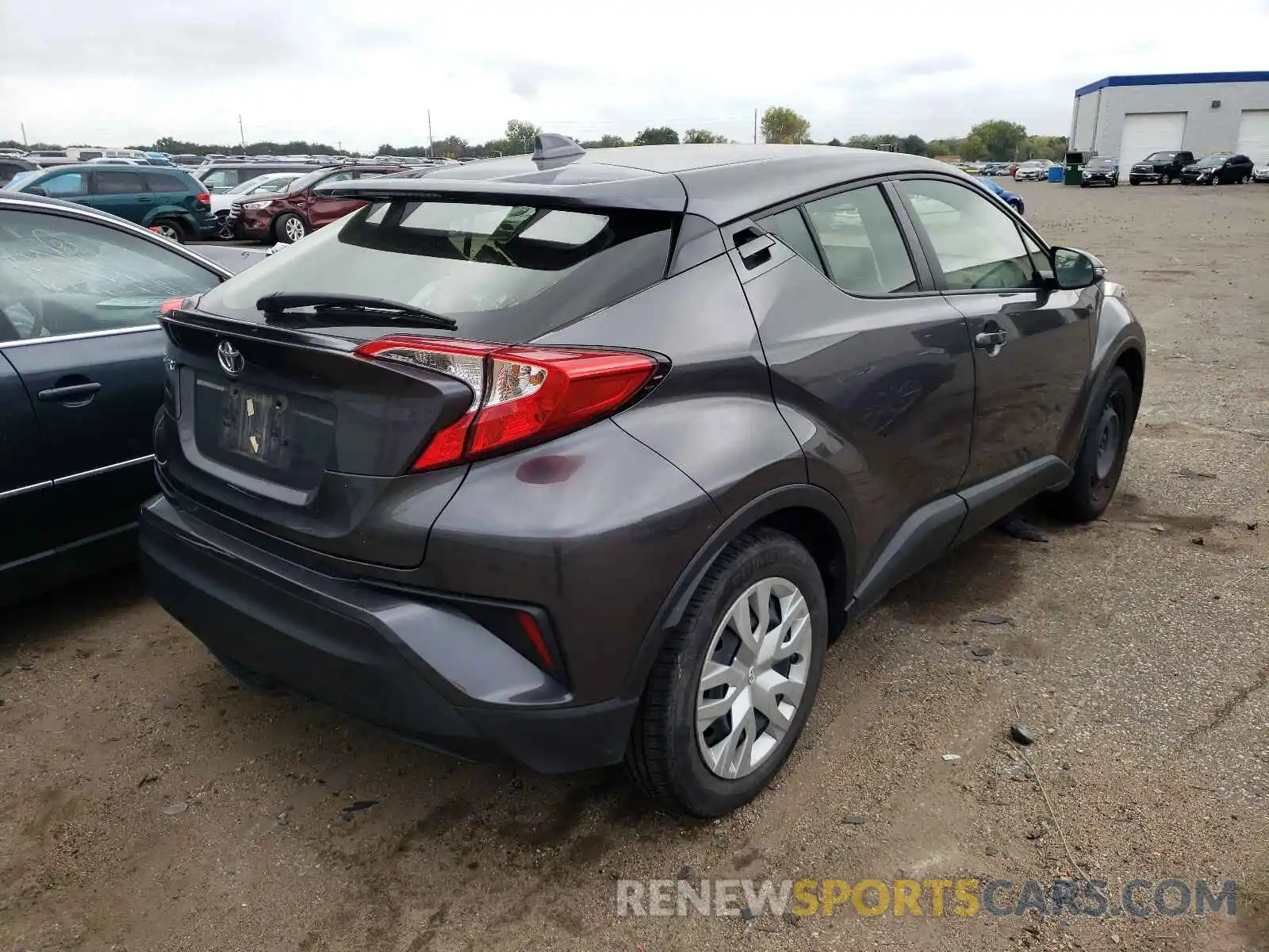 4 Photograph of a damaged car JTNKHMBX9K1035695 TOYOTA C-HR 2019