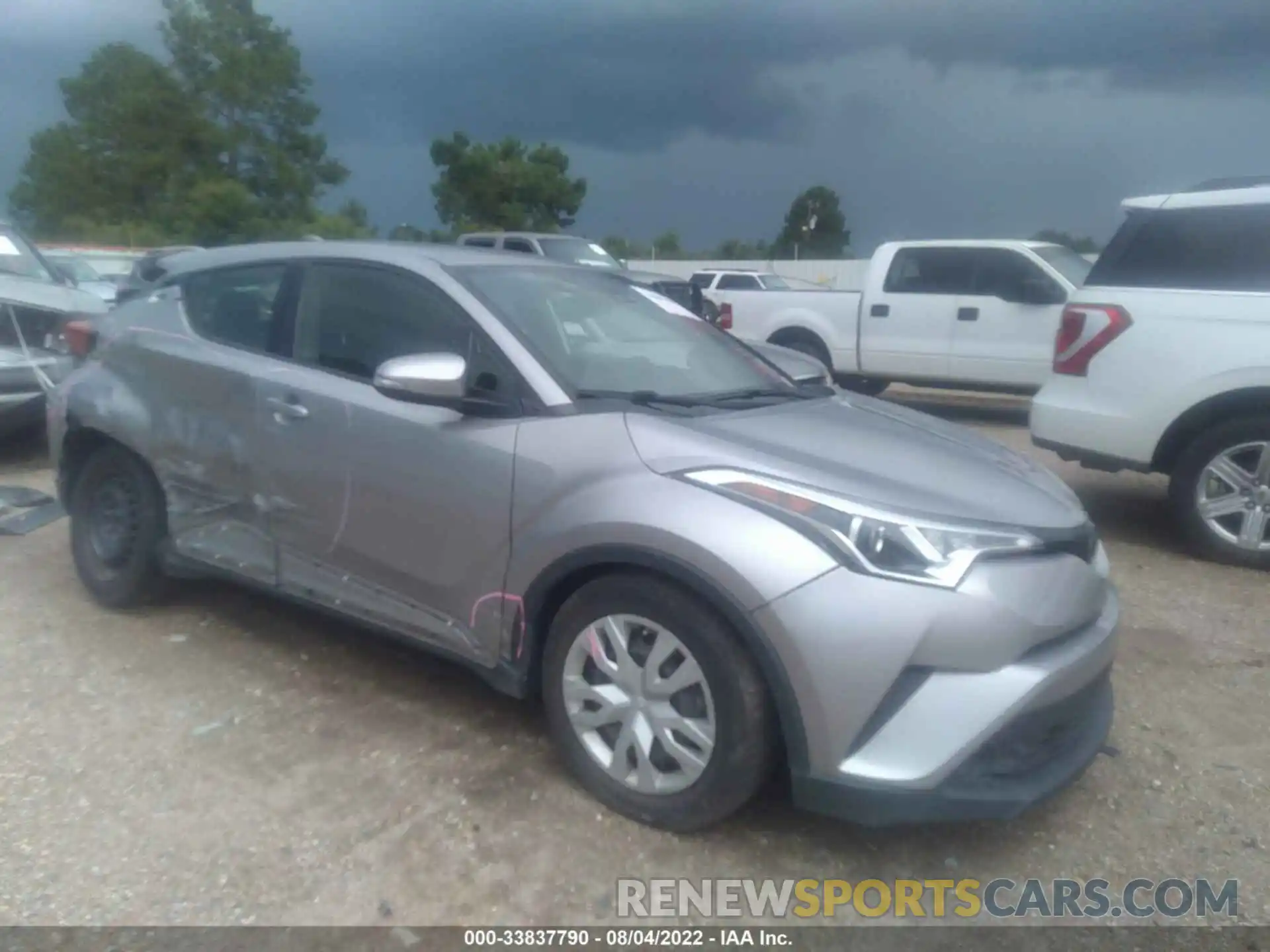 1 Photograph of a damaged car JTNKHMBX9K1035888 TOYOTA C-HR 2019