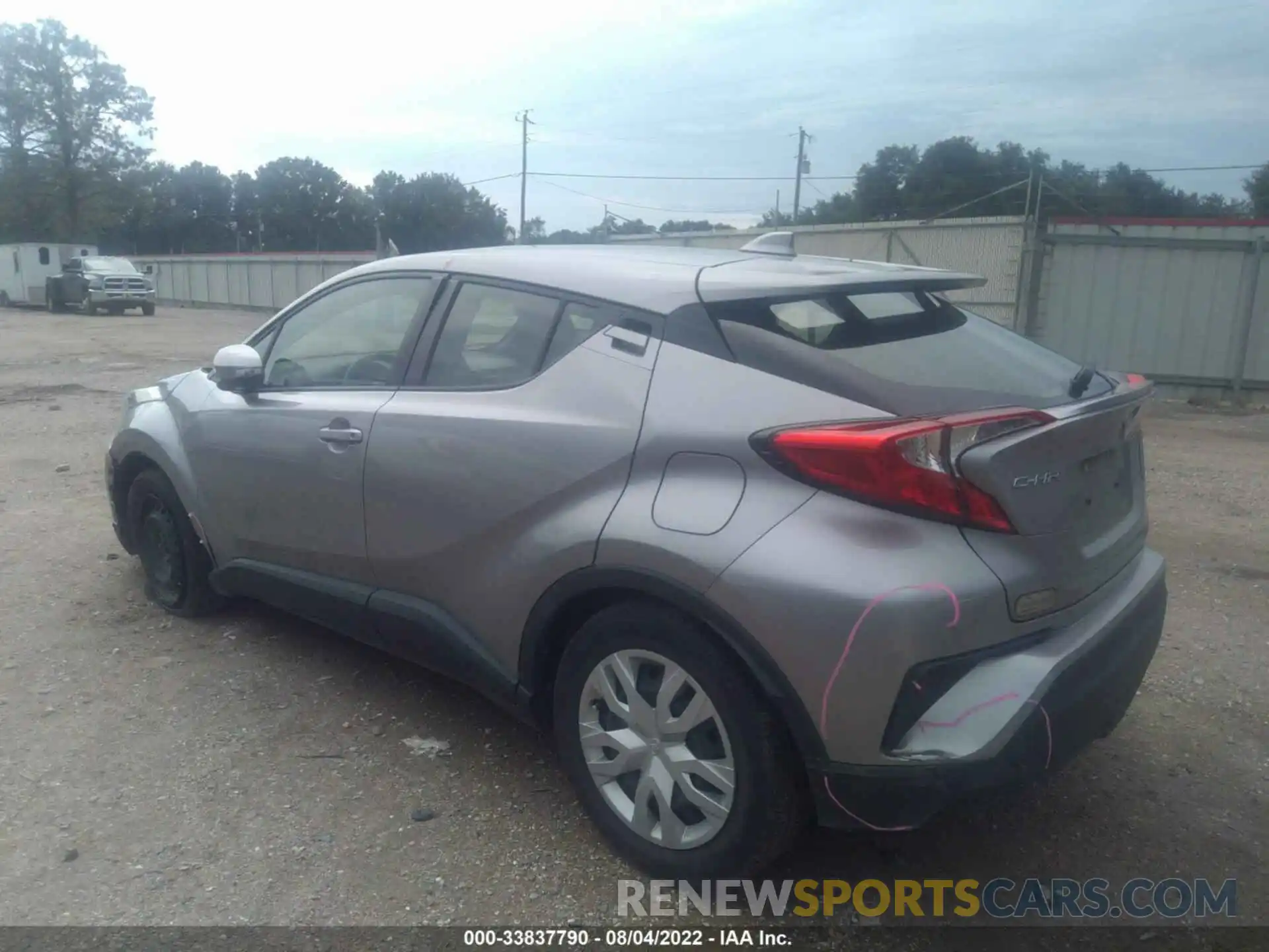 3 Photograph of a damaged car JTNKHMBX9K1035888 TOYOTA C-HR 2019