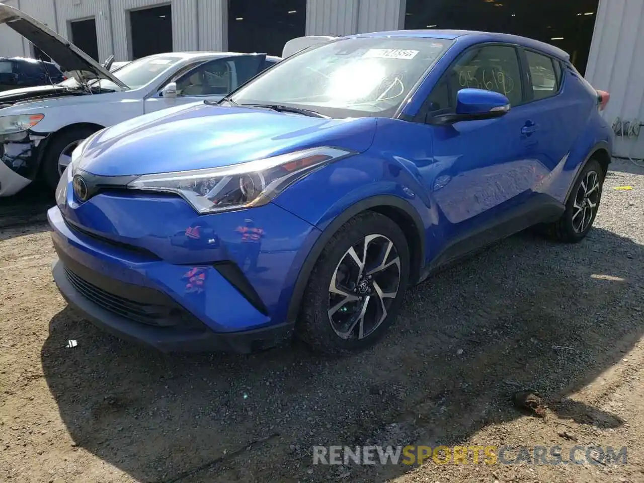 2 Photograph of a damaged car JTNKHMBX9K1037317 TOYOTA C-HR 2019