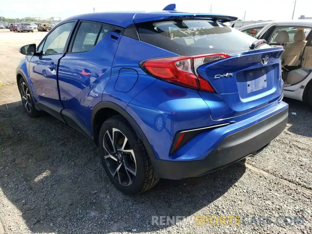 3 Photograph of a damaged car JTNKHMBX9K1037317 TOYOTA C-HR 2019