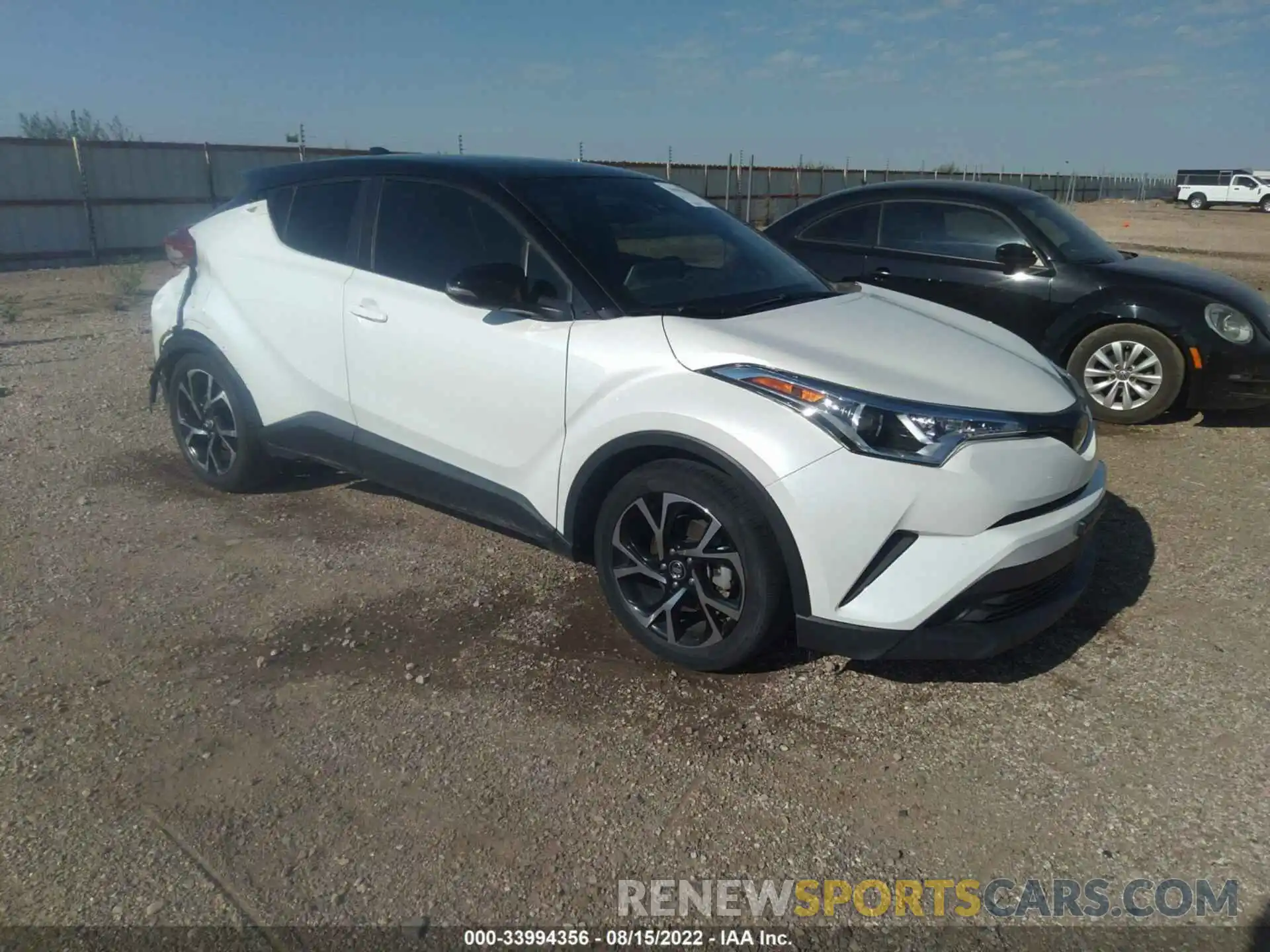 1 Фотография поврежденного автомобиля JTNKHMBX9K1037642 TOYOTA C-HR 2019