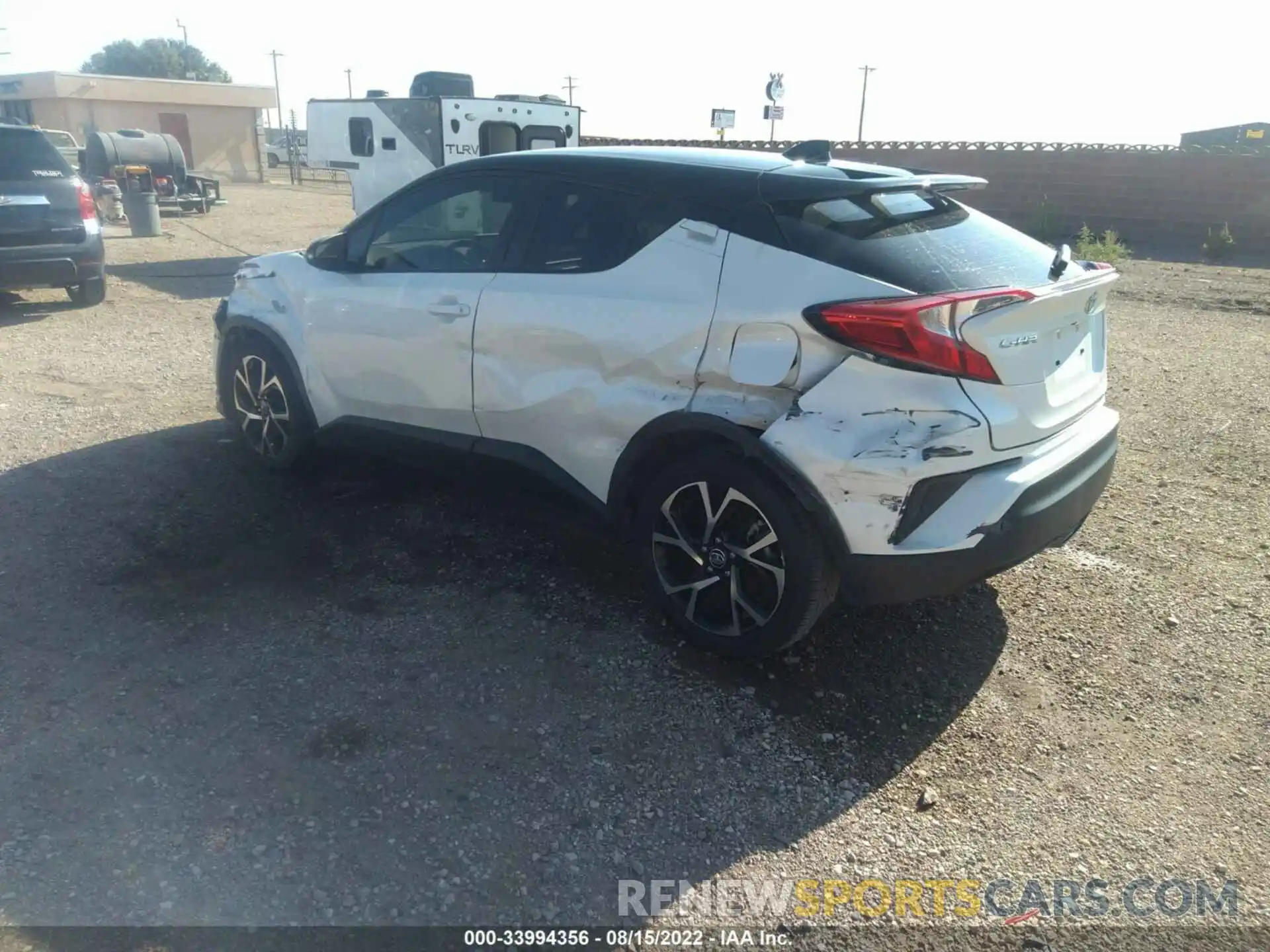 3 Фотография поврежденного автомобиля JTNKHMBX9K1037642 TOYOTA C-HR 2019