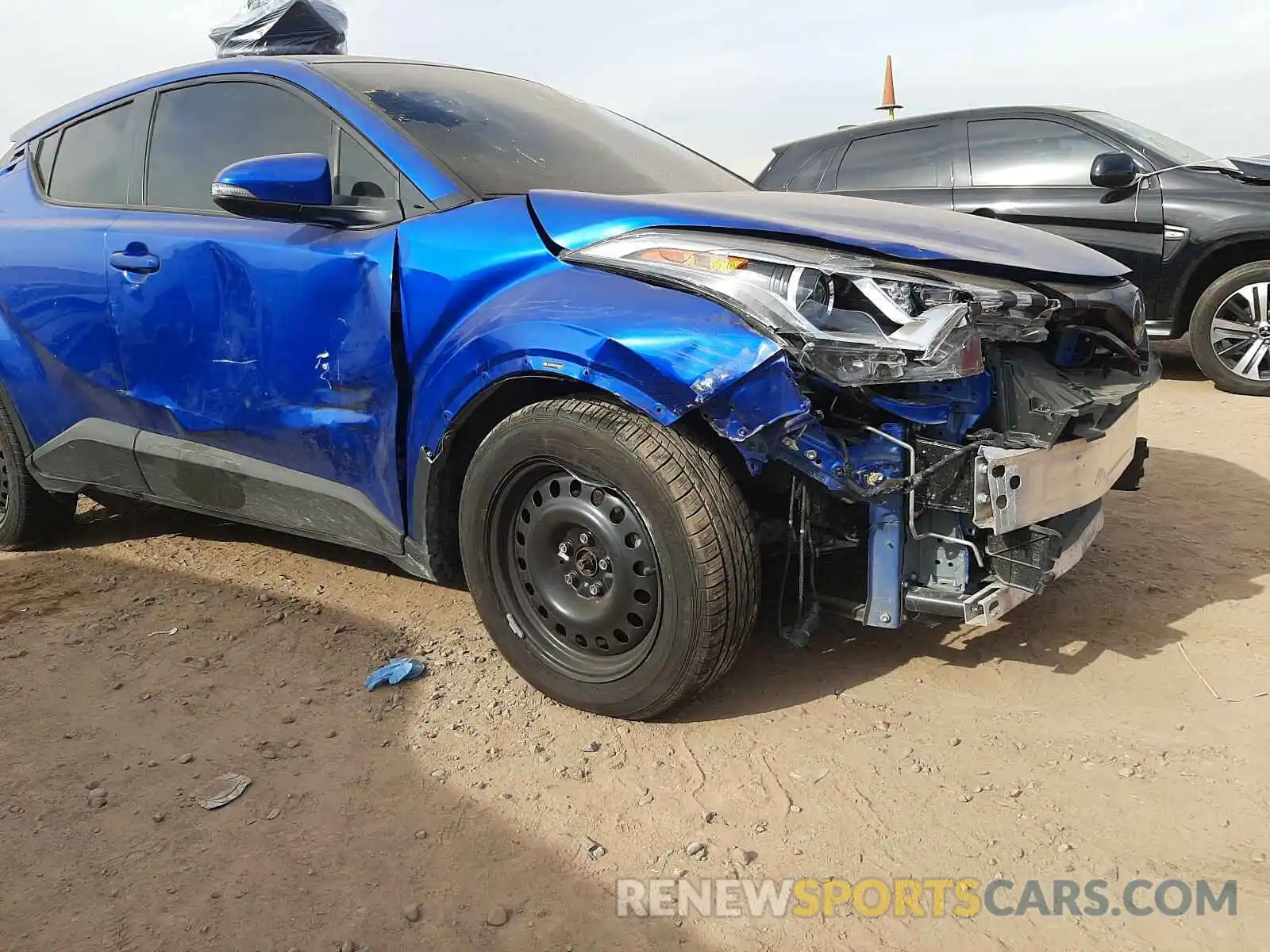 9 Photograph of a damaged car JTNKHMBX9K1038225 TOYOTA C-HR 2019