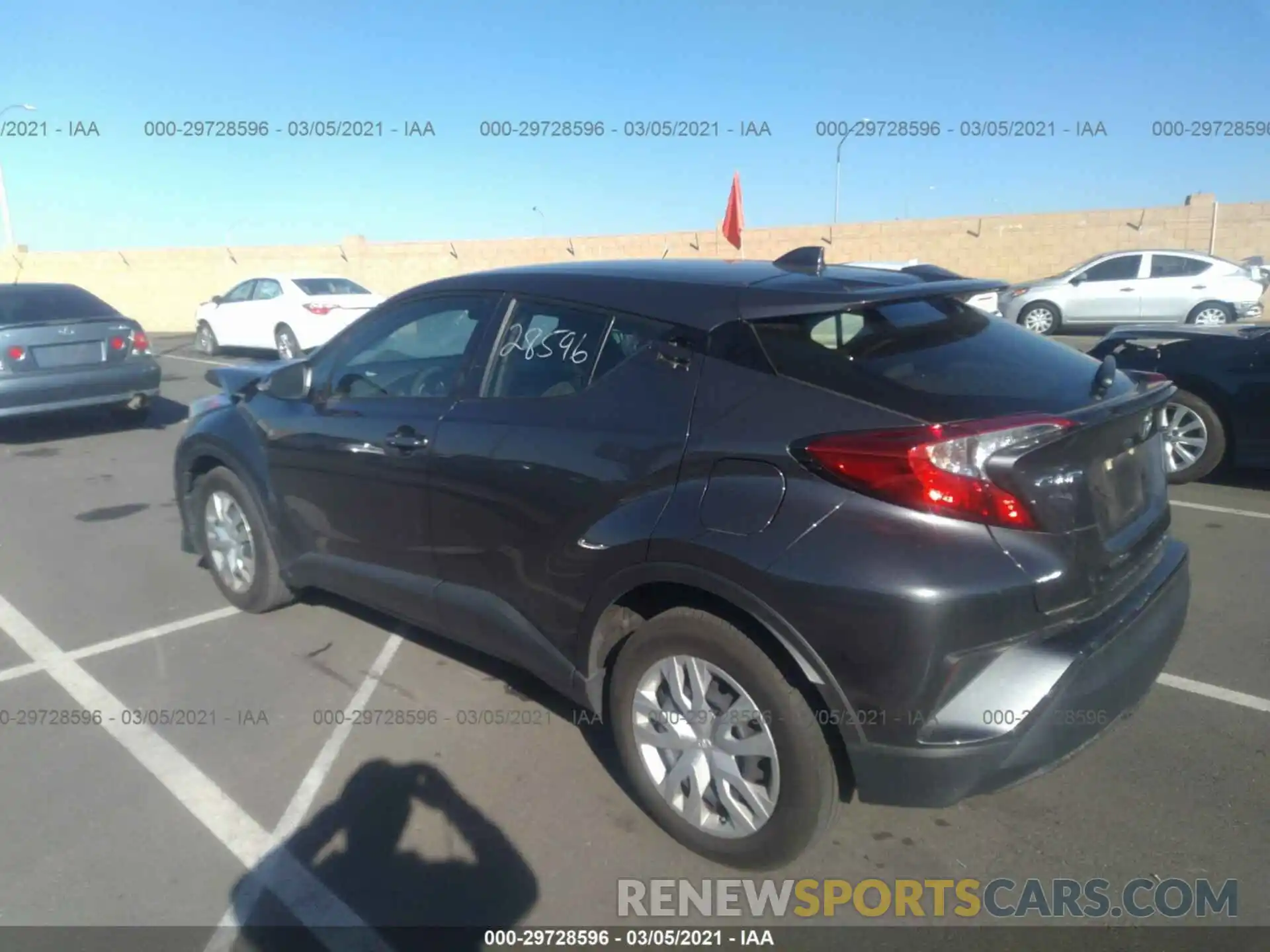 3 Photograph of a damaged car JTNKHMBX9K1039262 TOYOTA C-HR 2019