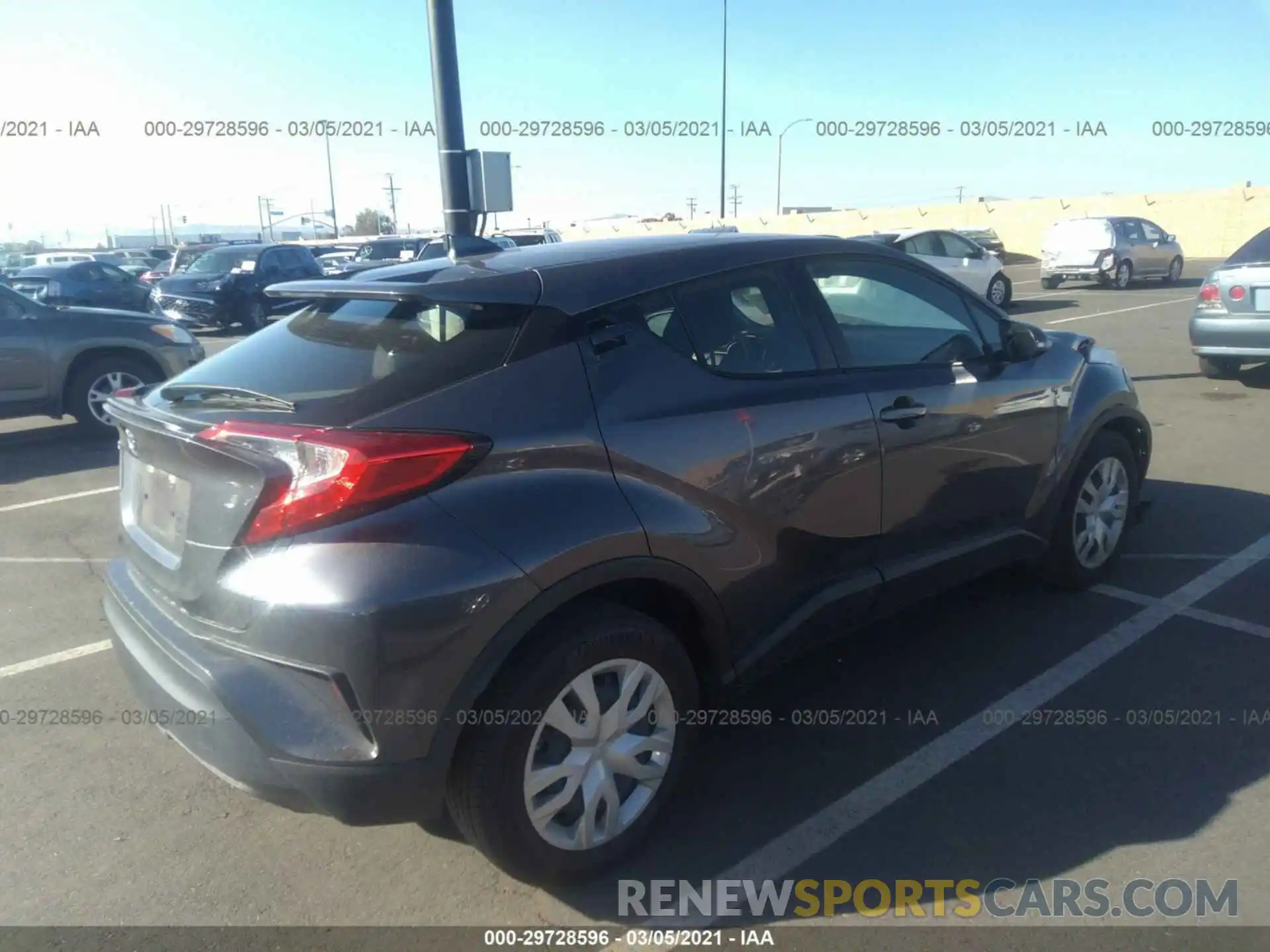 4 Photograph of a damaged car JTNKHMBX9K1039262 TOYOTA C-HR 2019