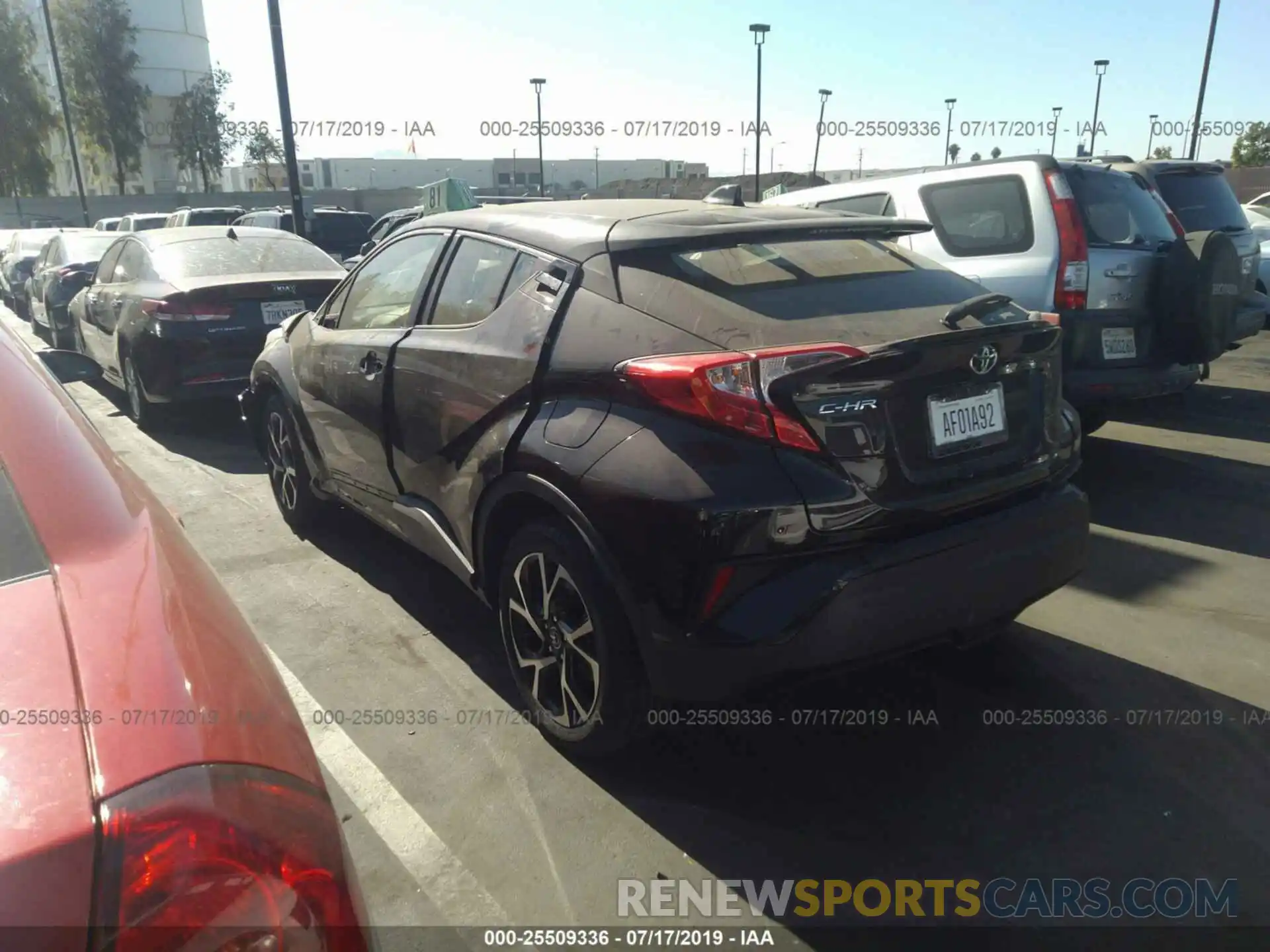 3 Photograph of a damaged car JTNKHMBX9K1039620 TOYOTA C-HR 2019