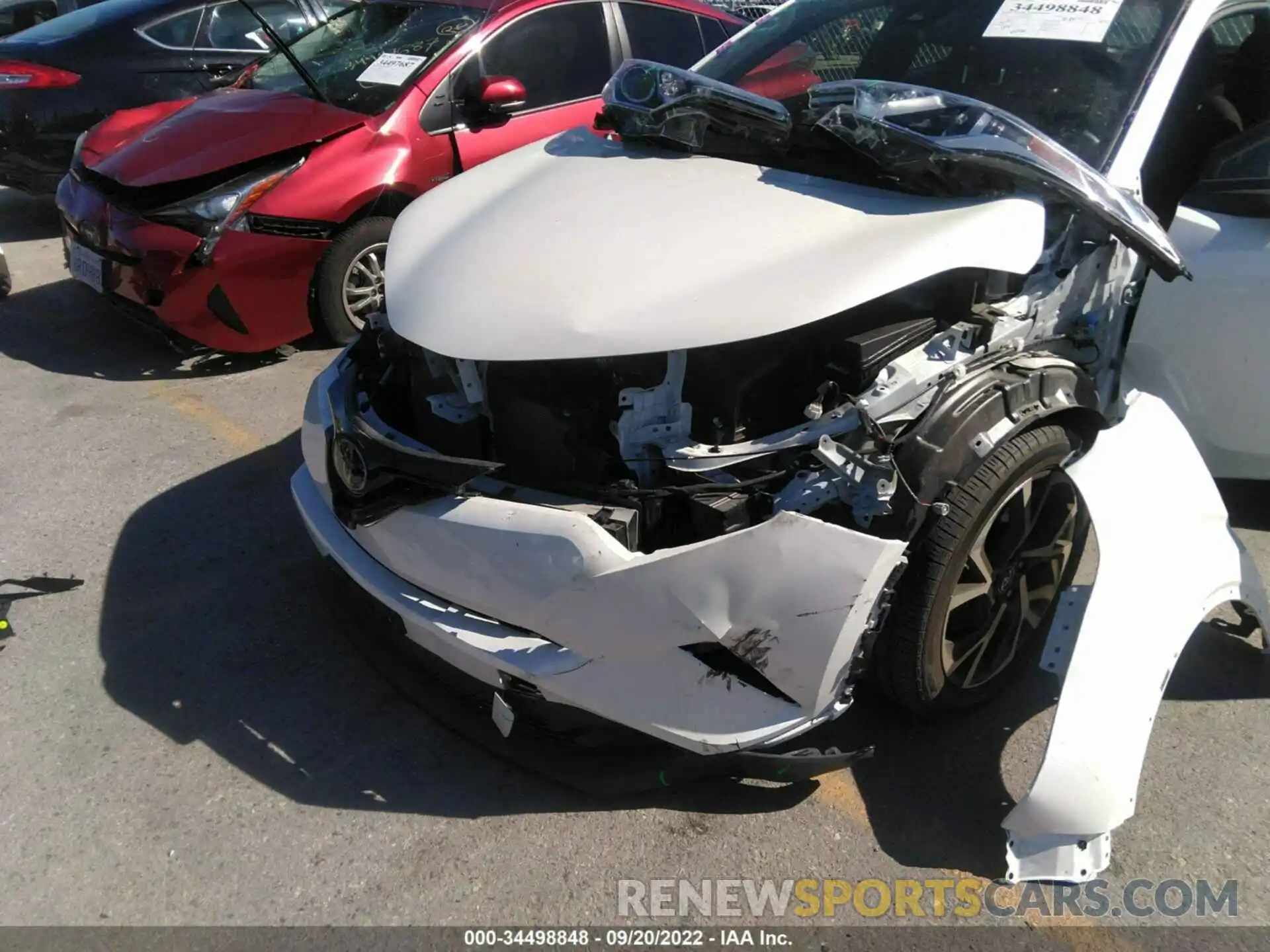 6 Photograph of a damaged car JTNKHMBX9K1040492 TOYOTA C-HR 2019