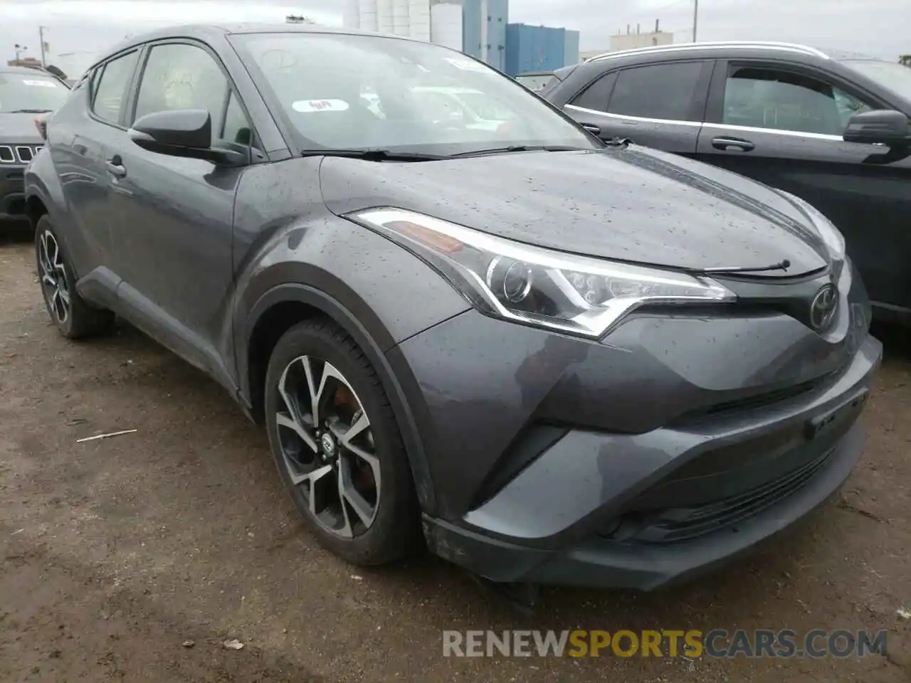 1 Photograph of a damaged car JTNKHMBX9K1041769 TOYOTA C-HR 2019