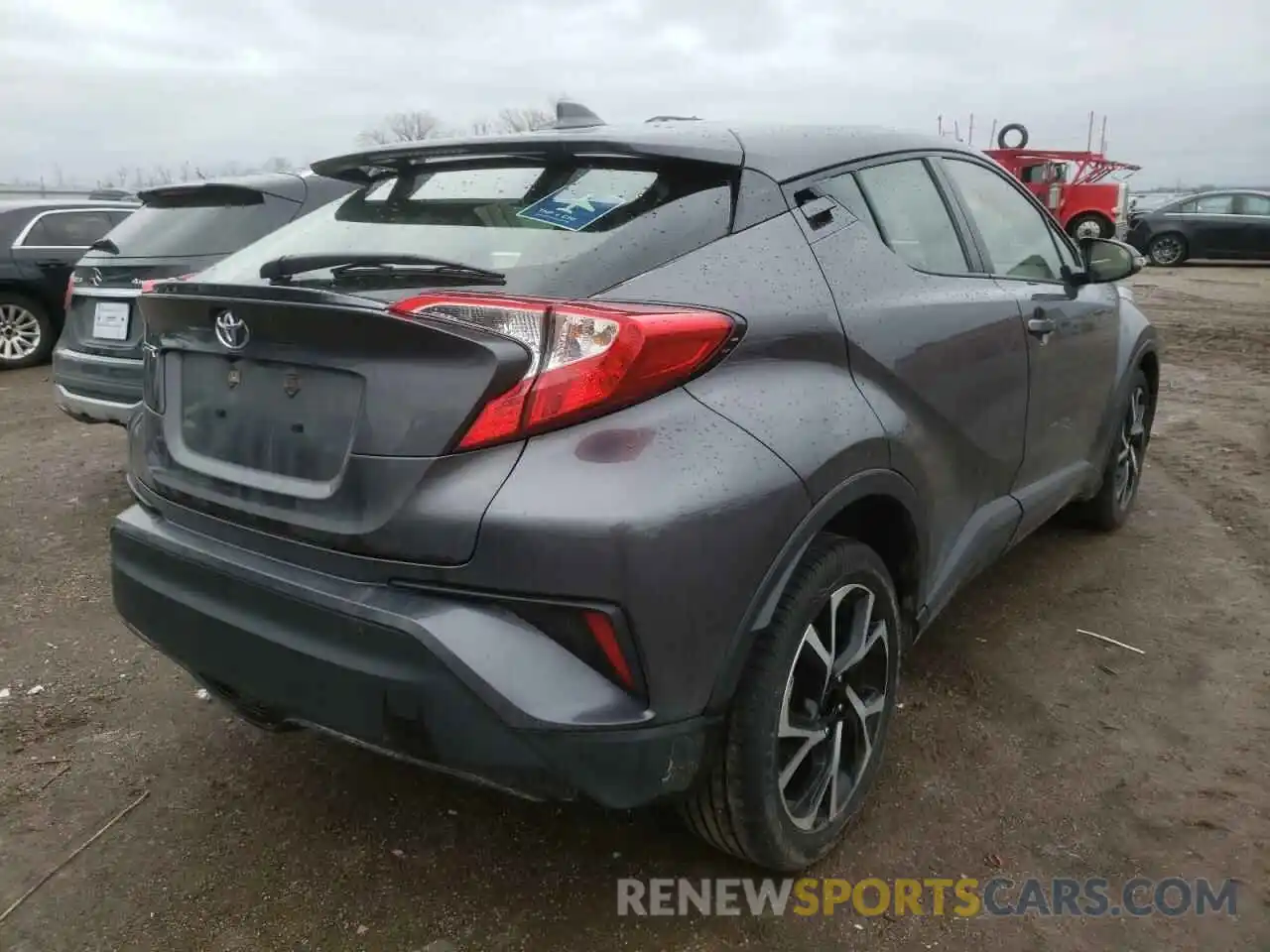 4 Photograph of a damaged car JTNKHMBX9K1041769 TOYOTA C-HR 2019