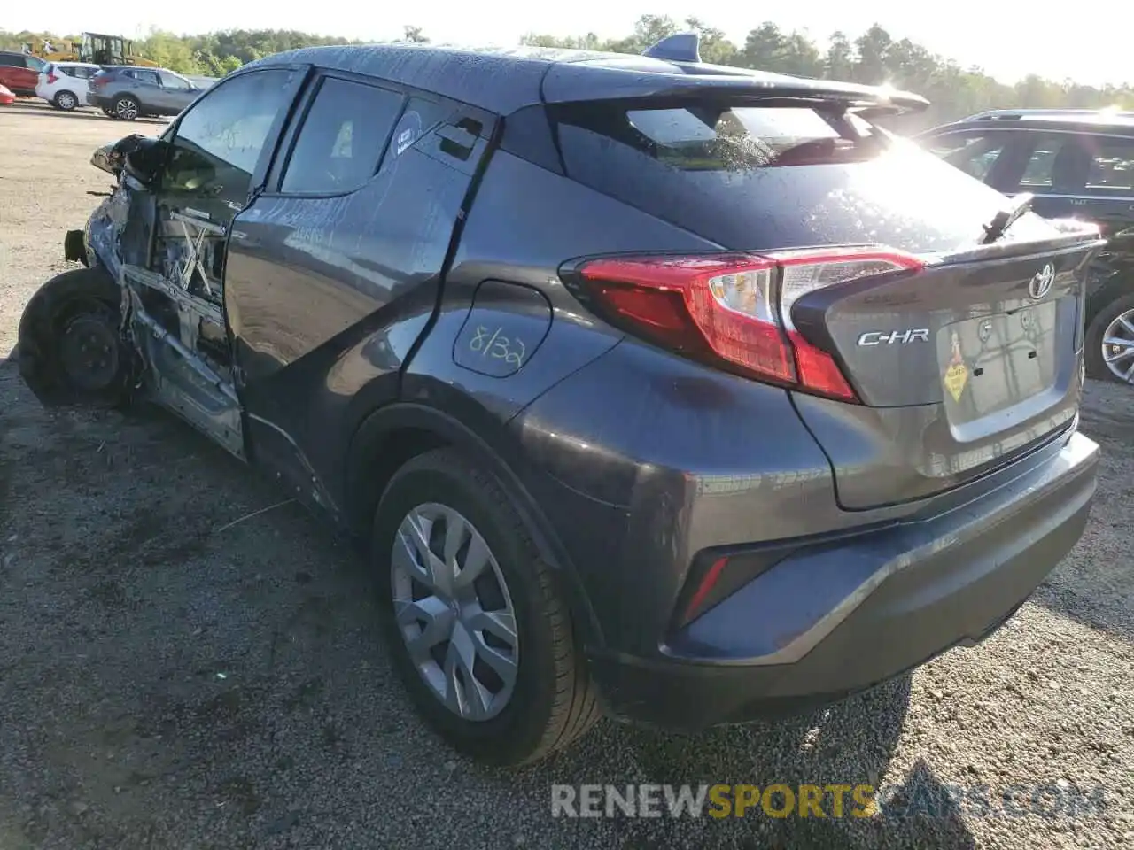 3 Photograph of a damaged car JTNKHMBX9K1042212 TOYOTA C-HR 2019