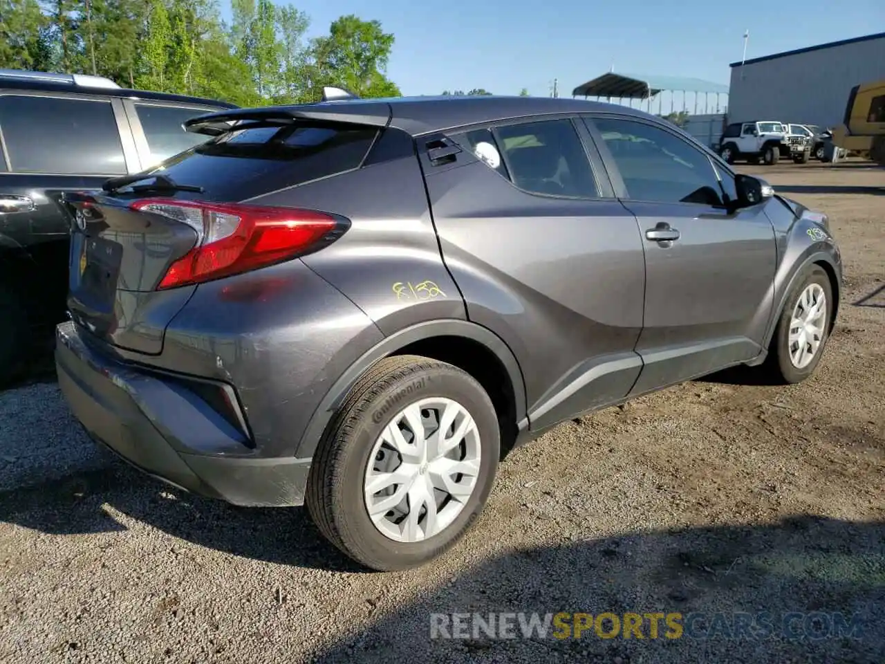 4 Photograph of a damaged car JTNKHMBX9K1042212 TOYOTA C-HR 2019